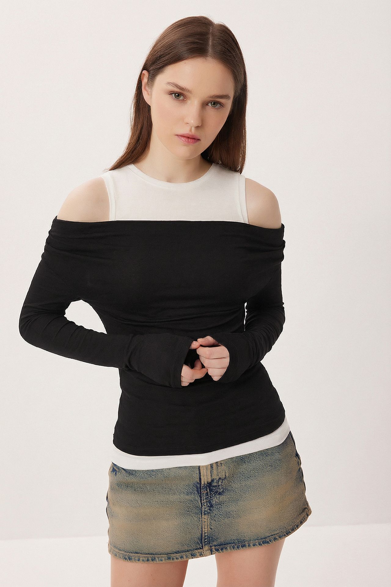 ISTANBUL Cotton Blend Blouse 2