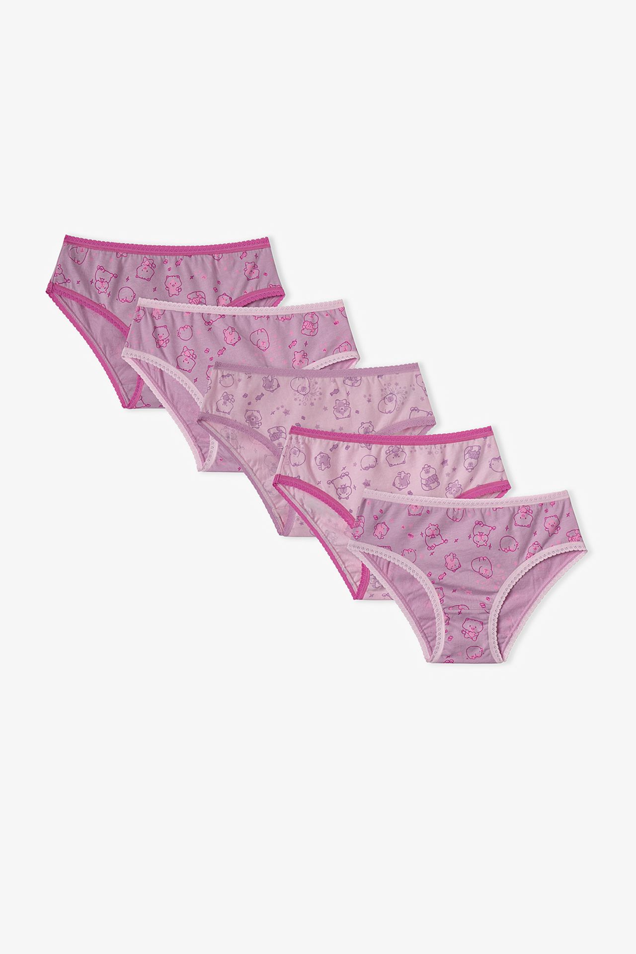 PENTI Girls' Cute Party Cotton Briefs 1