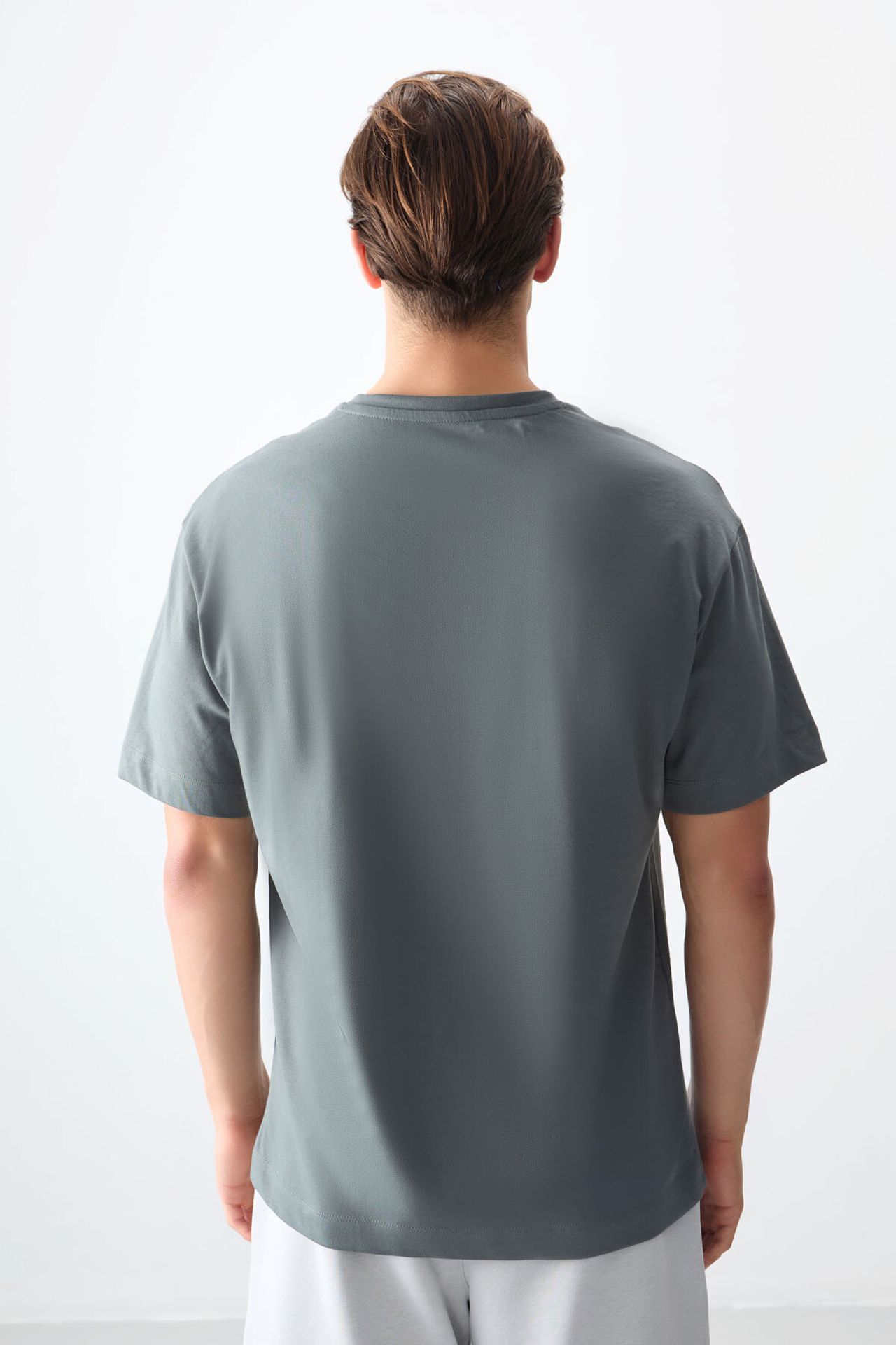 TOMMY Oversized Cotton Crew Neck T-Shirt 6