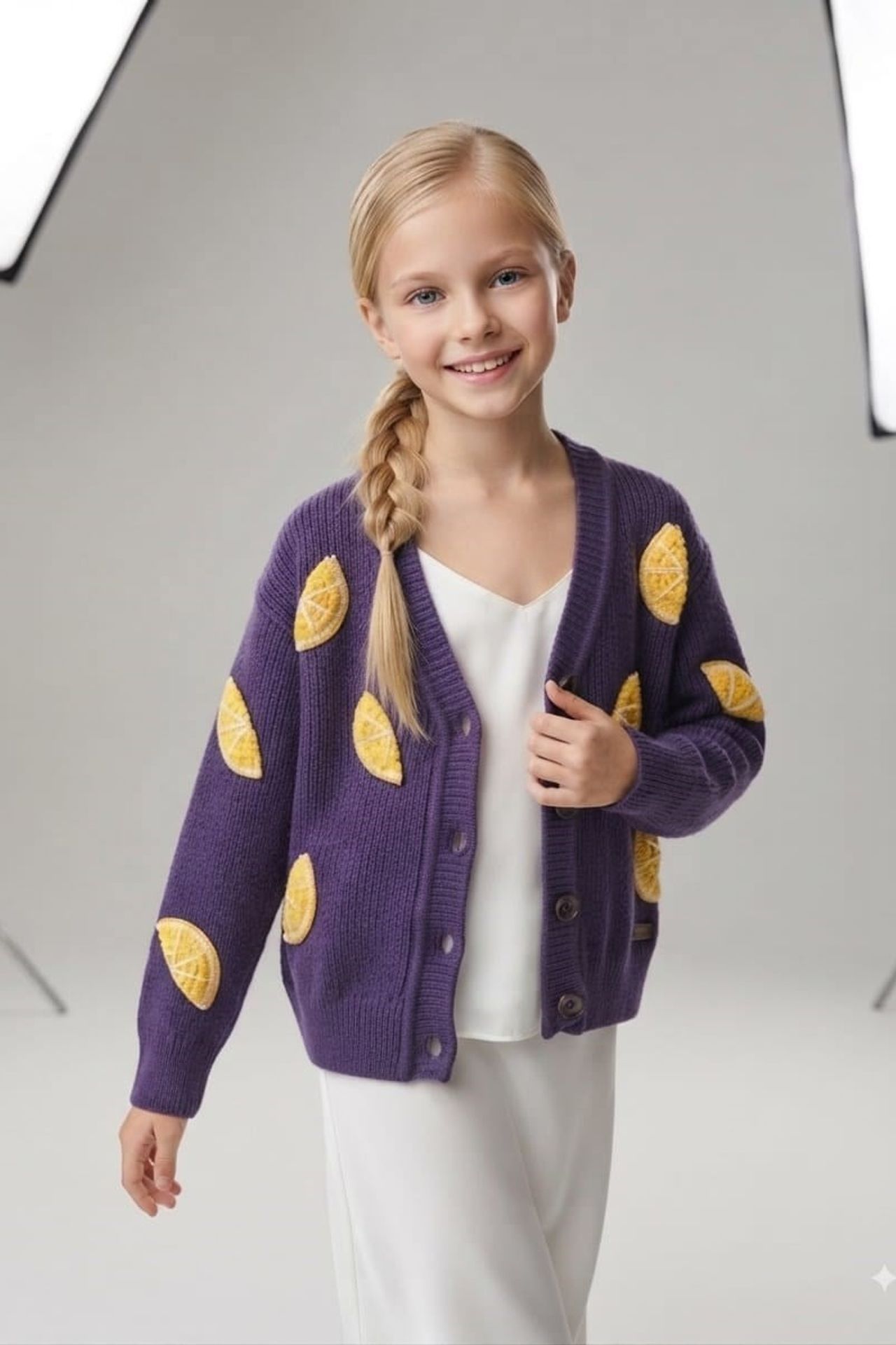 HİLAL AKINCI KİDS Youth Cardigan 3