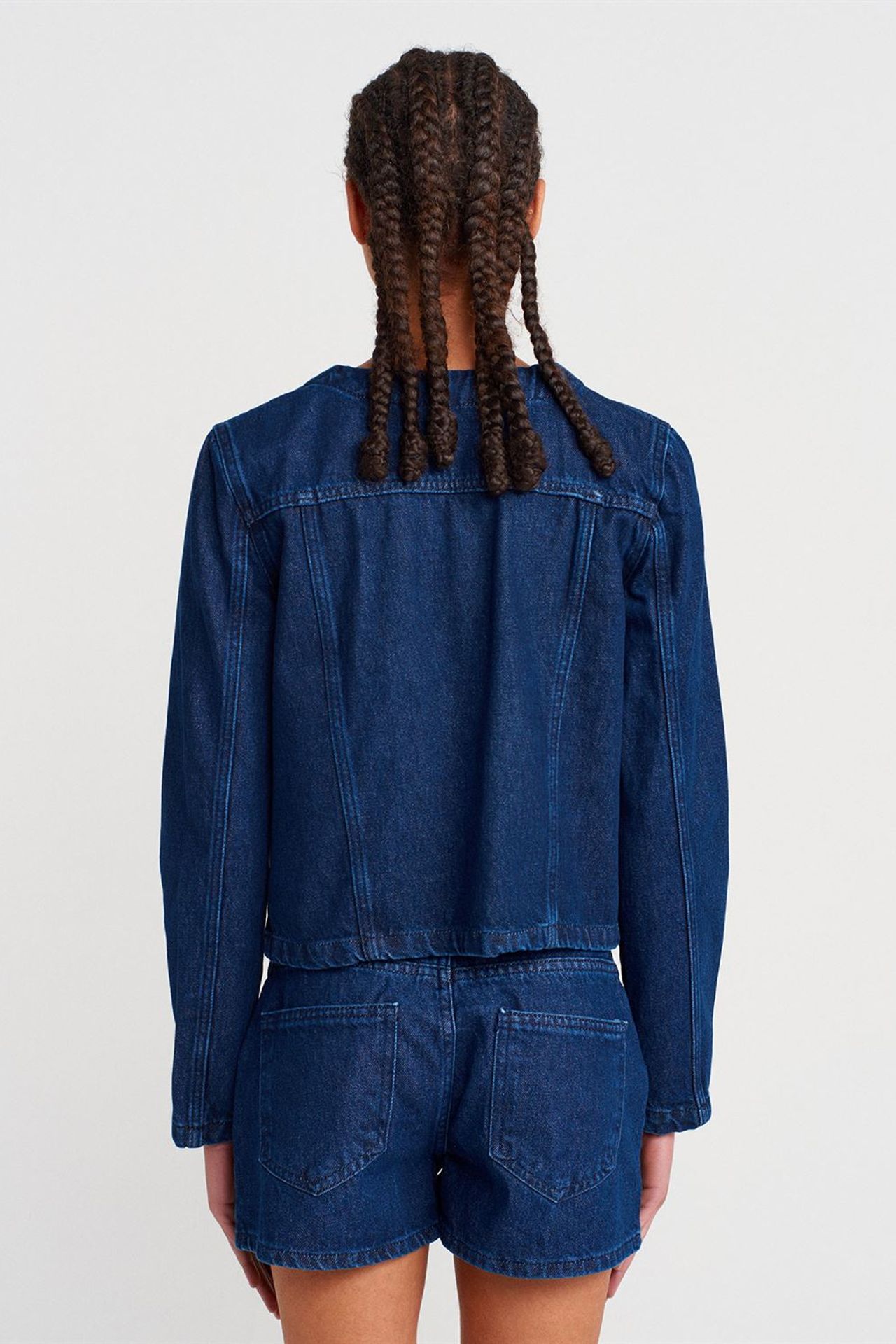 DILVIN Cotton Button Jacket 2