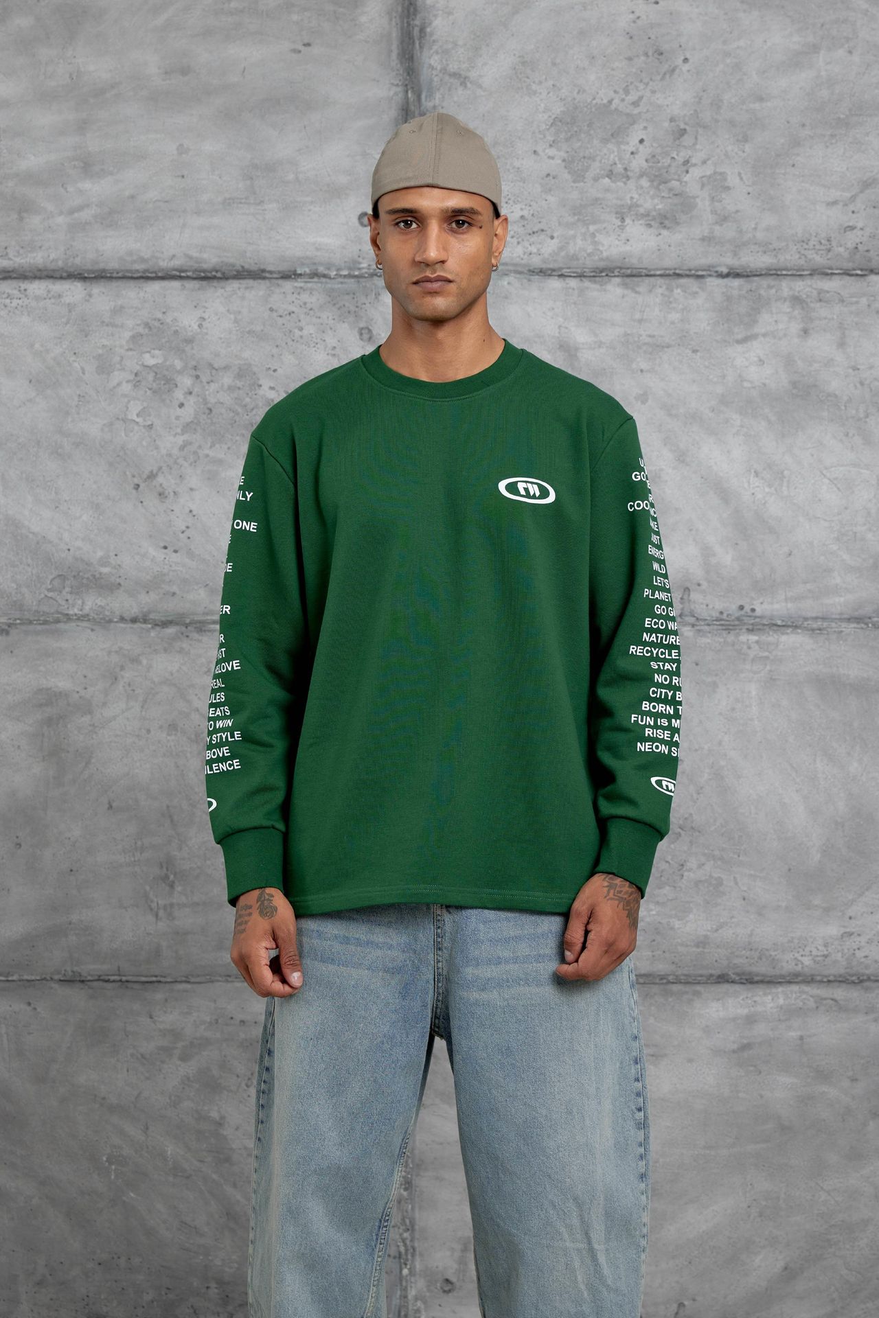 NOMARC Rahat Bisiklet Yaka Sweatshirt 2