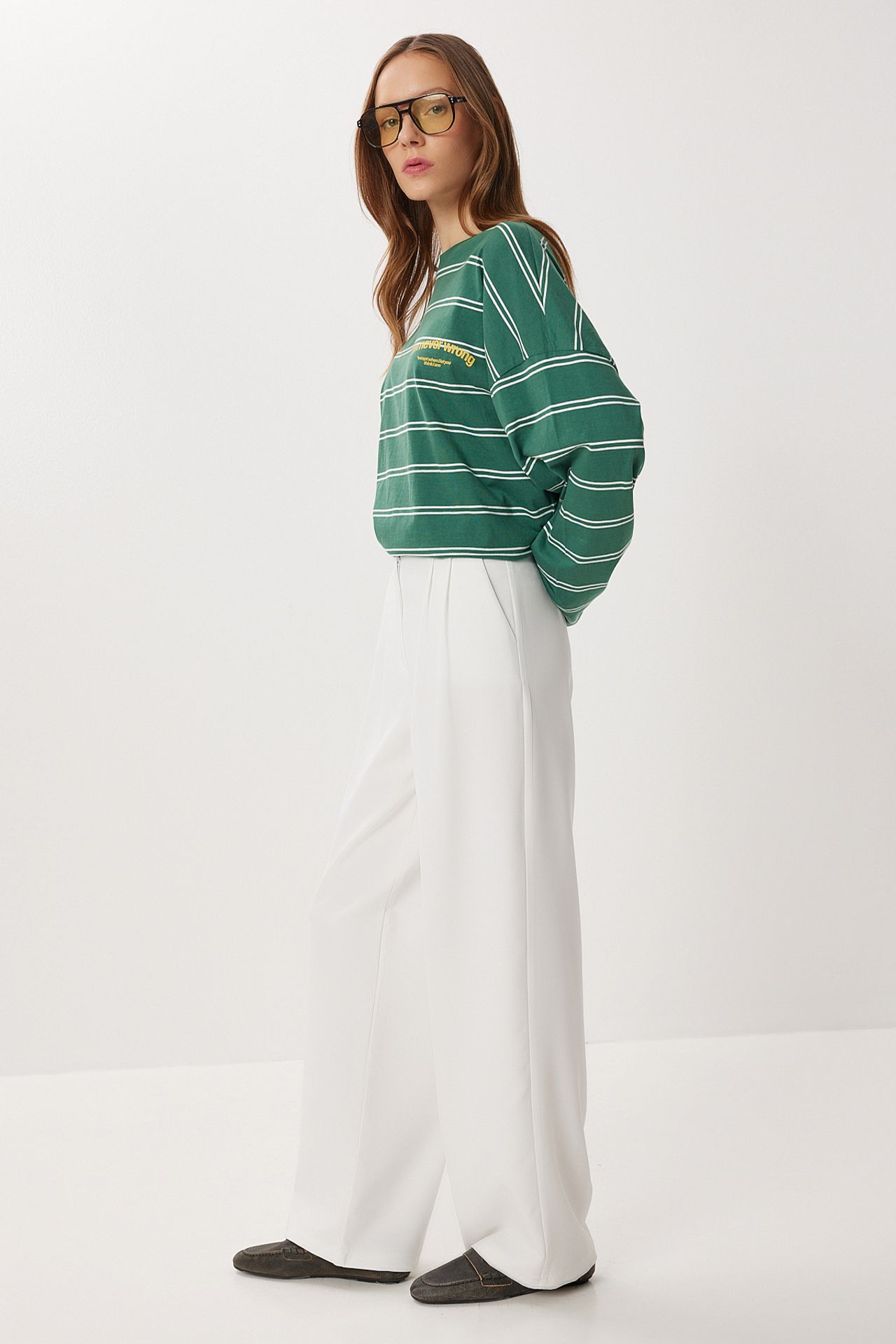 ISTANBUL Palazzo Pants with Pockets 1