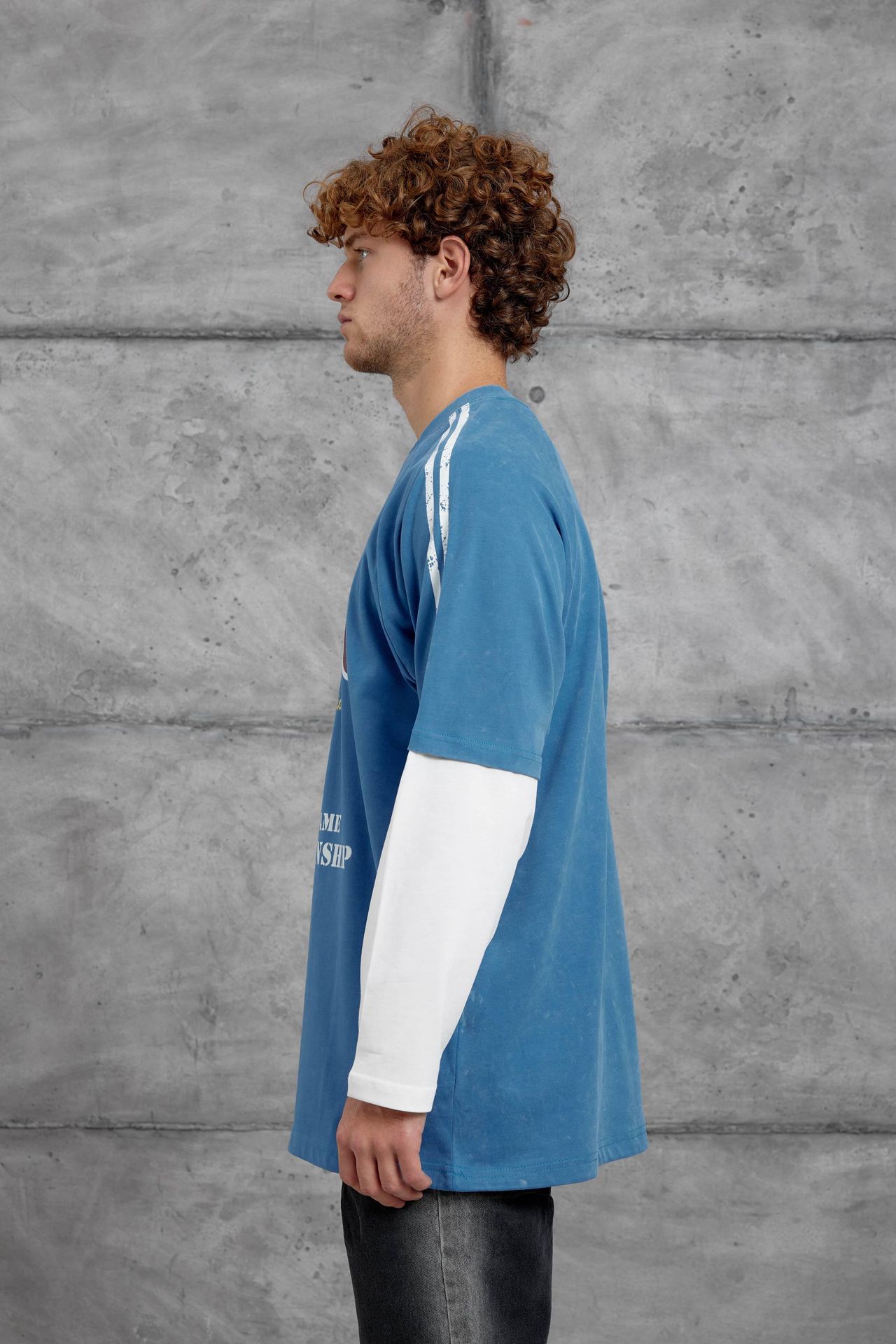 NOMARC Rahat Bisiklet Yaka Uzun Kollu Sweatshirt 5