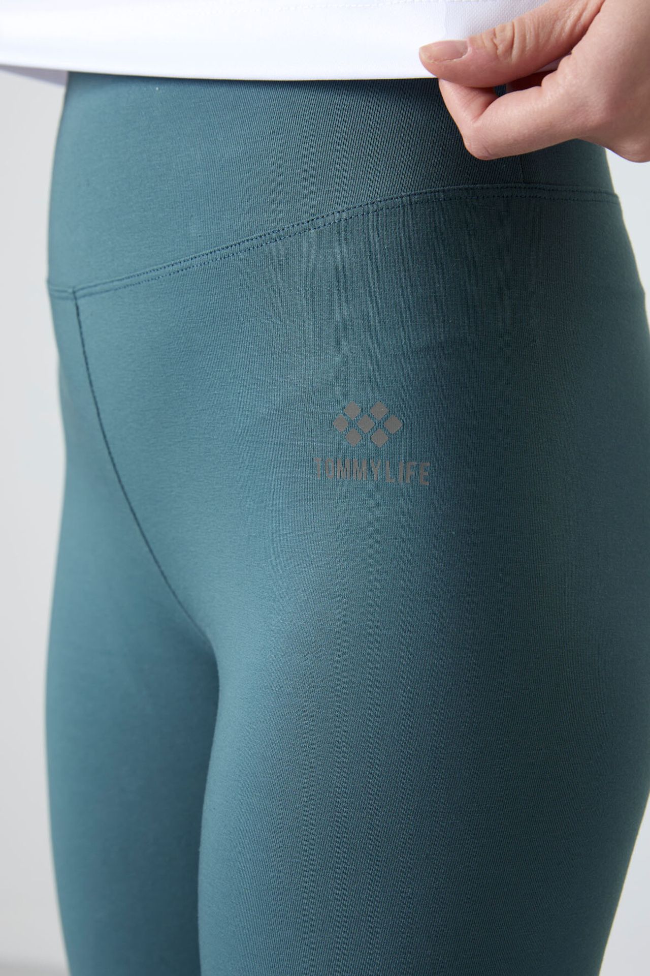 TOMMY High-Waist Cotton Elastane Leggings 3