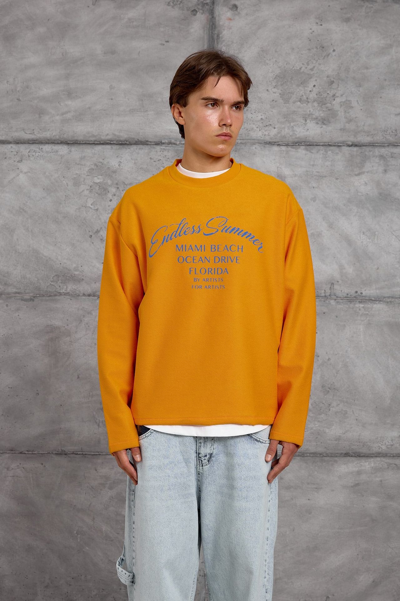 NOMARC Rahat Bisiklet Yaka Sweatshirt 1