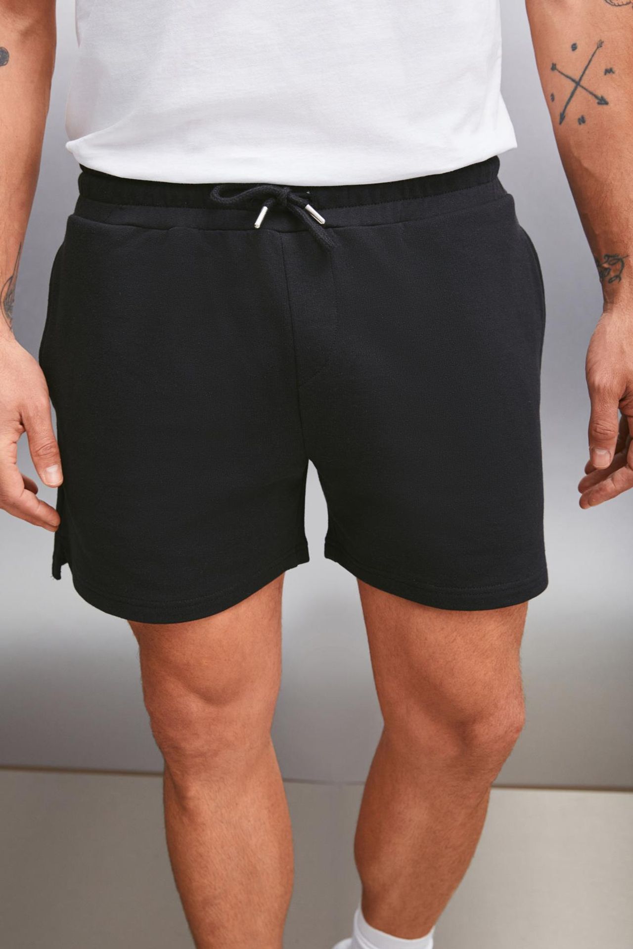 GRIMELANGE Düz Paça Jersey Şort 5