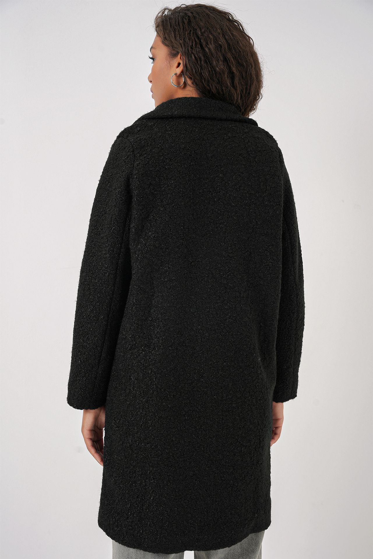 BDART Oversized Textured Long Plush Coat 6