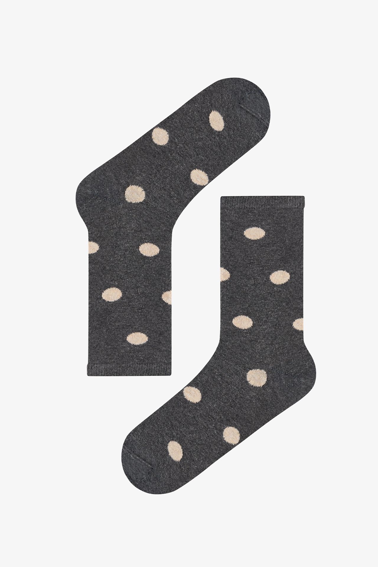 PENTI Big Polka Dot Pair Crew Socks 6