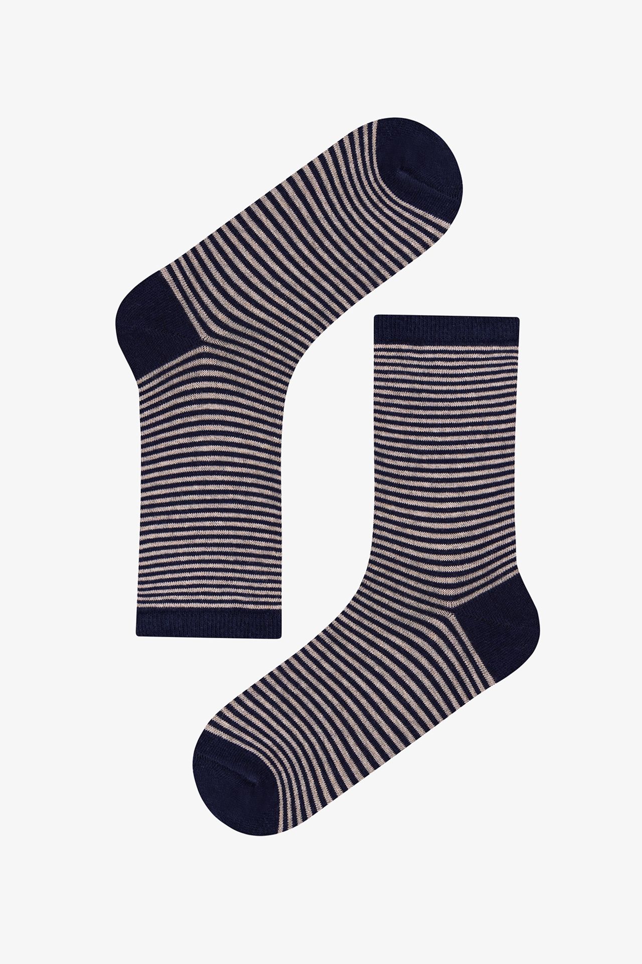 PENTI Rose Heart Bear Cotton Pair Crew Socks 2