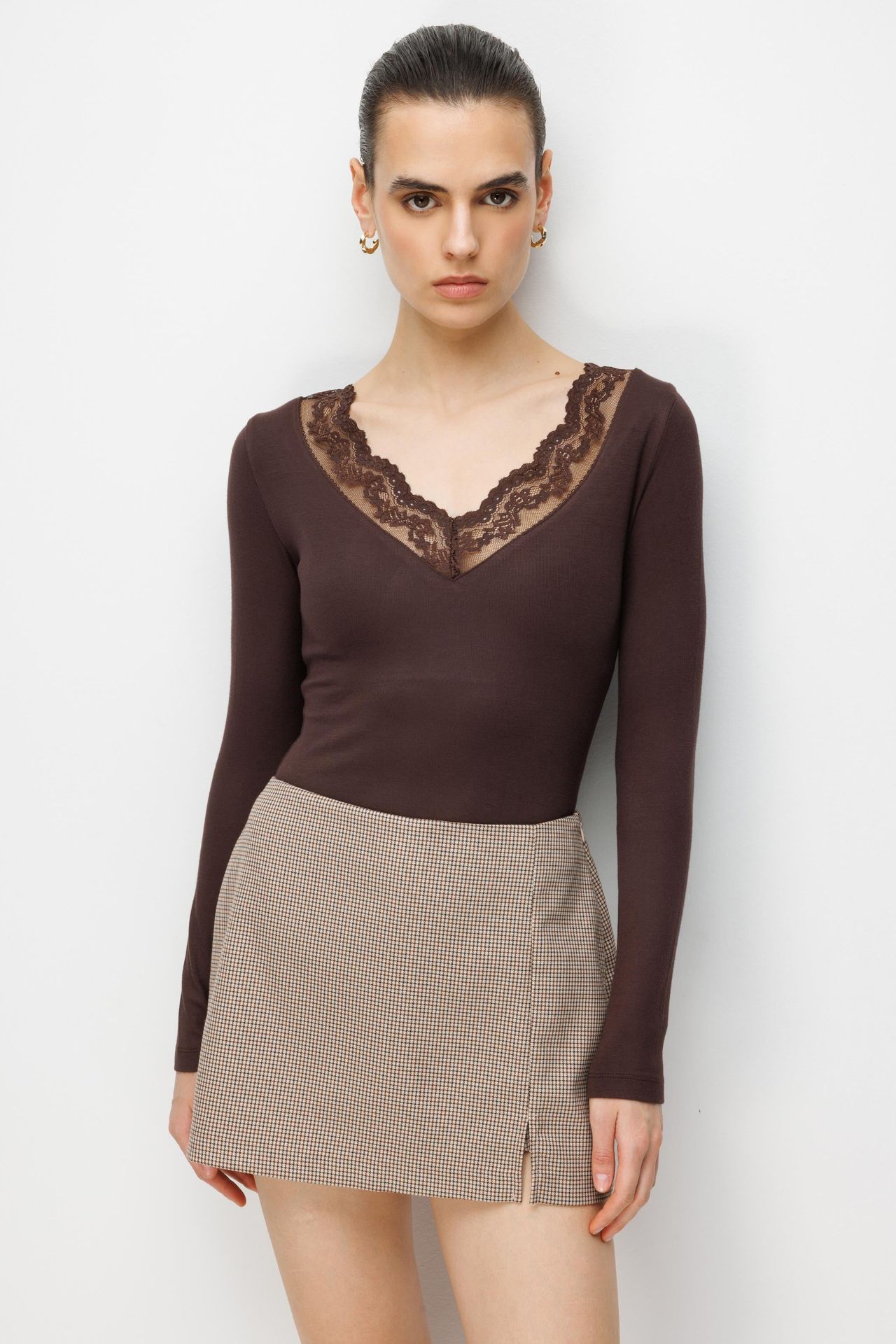 MIXRAY Women's Cotton Blouse 1