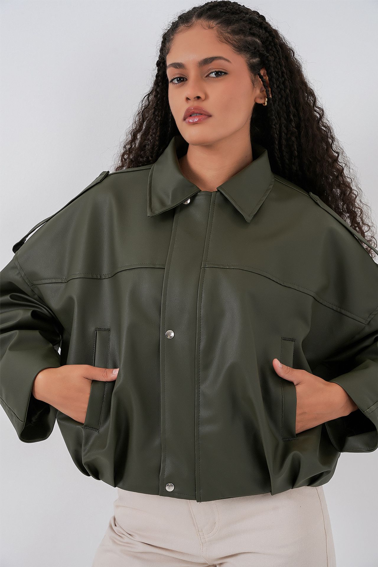 BDART Oversized Zip-Up Jacket
