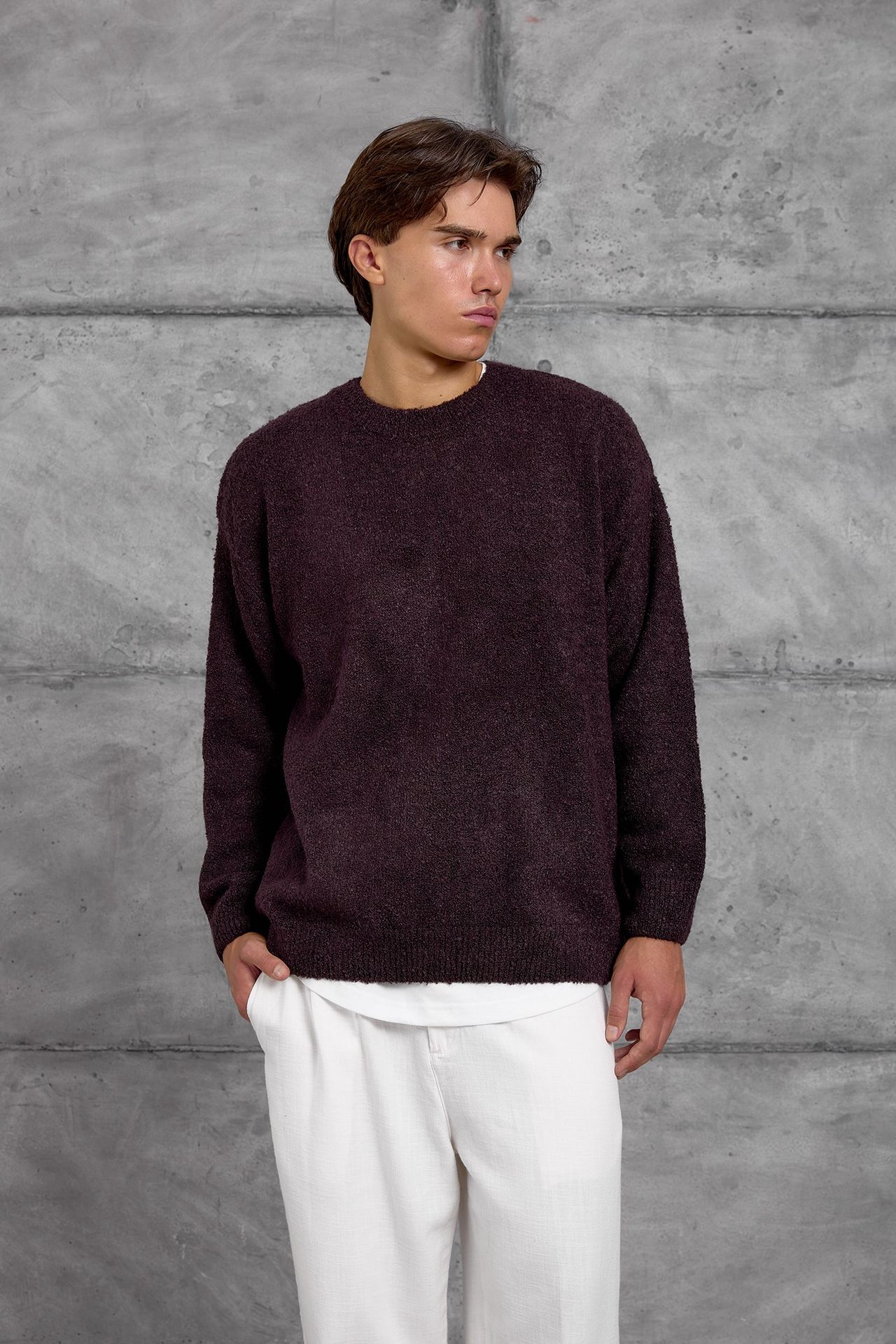 NOMARC Regular Fit Bisiklet Yaka Kazak 6