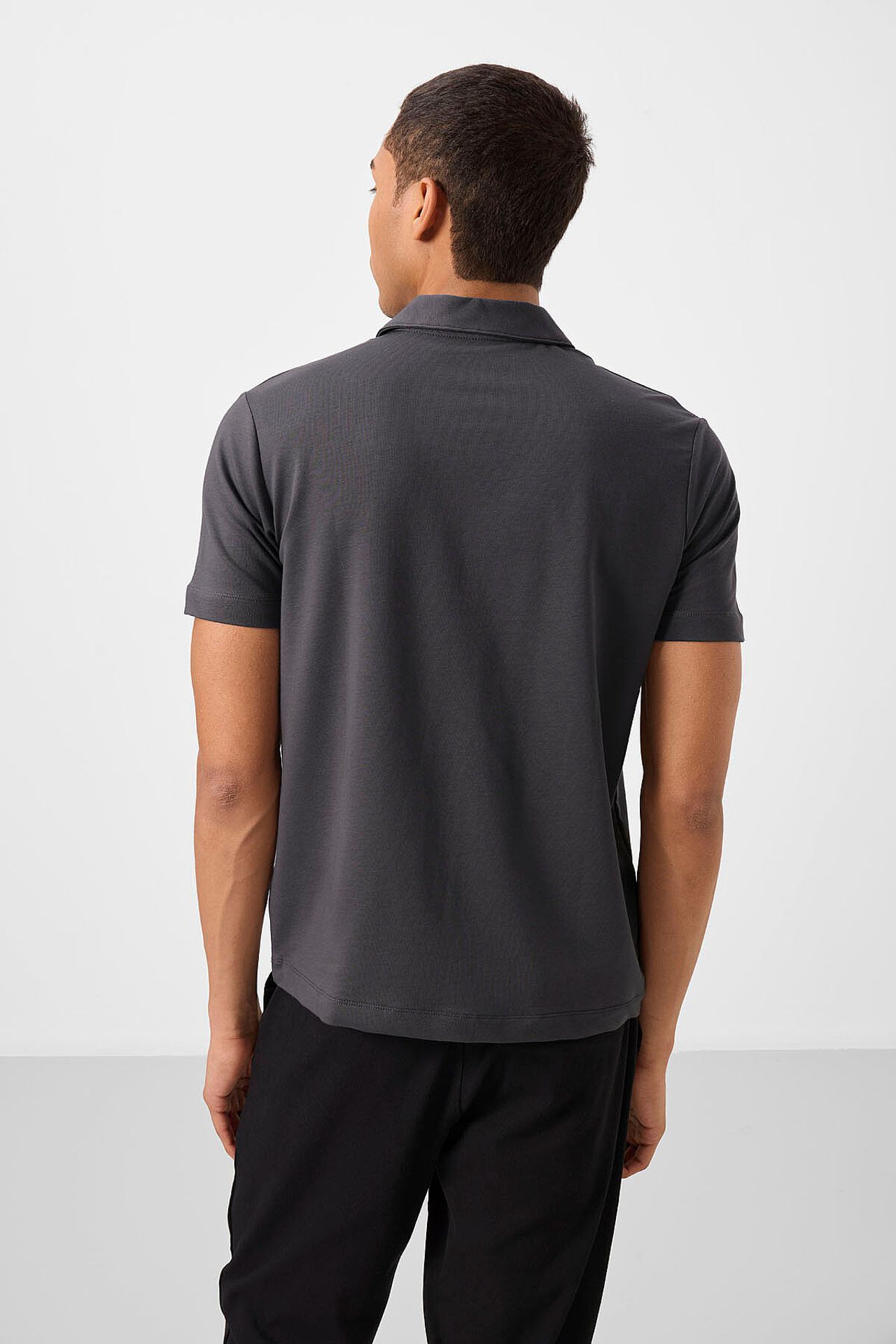 TOMMY Men's Cotton Elastane Polo T-Shirt 6