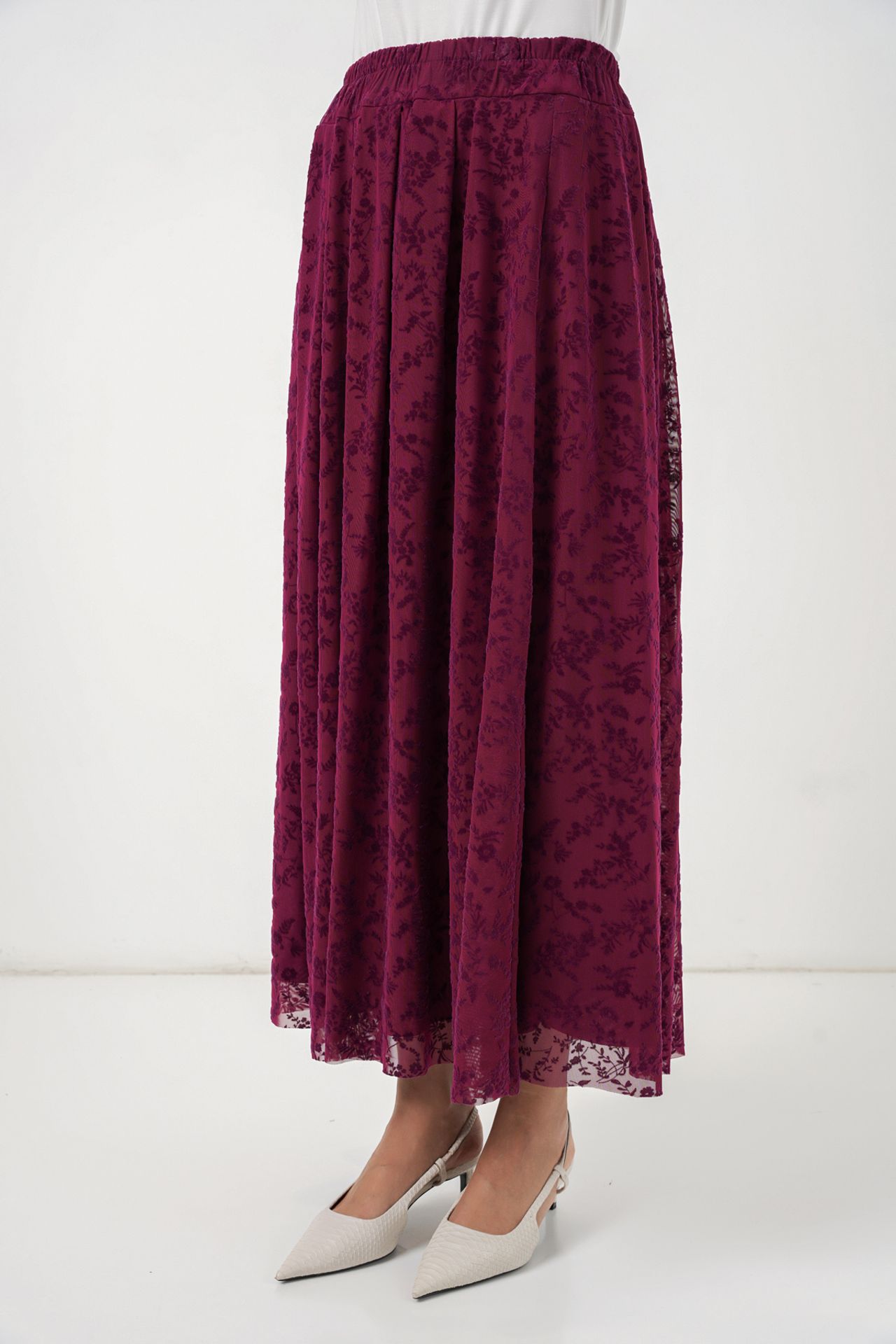 BDART High Waist Floral Maxi Skirt 4
