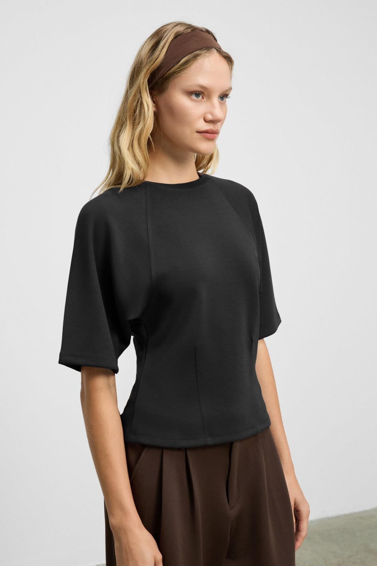 GRIMELANGE Long-Sleeve Pull-On Blouse 5