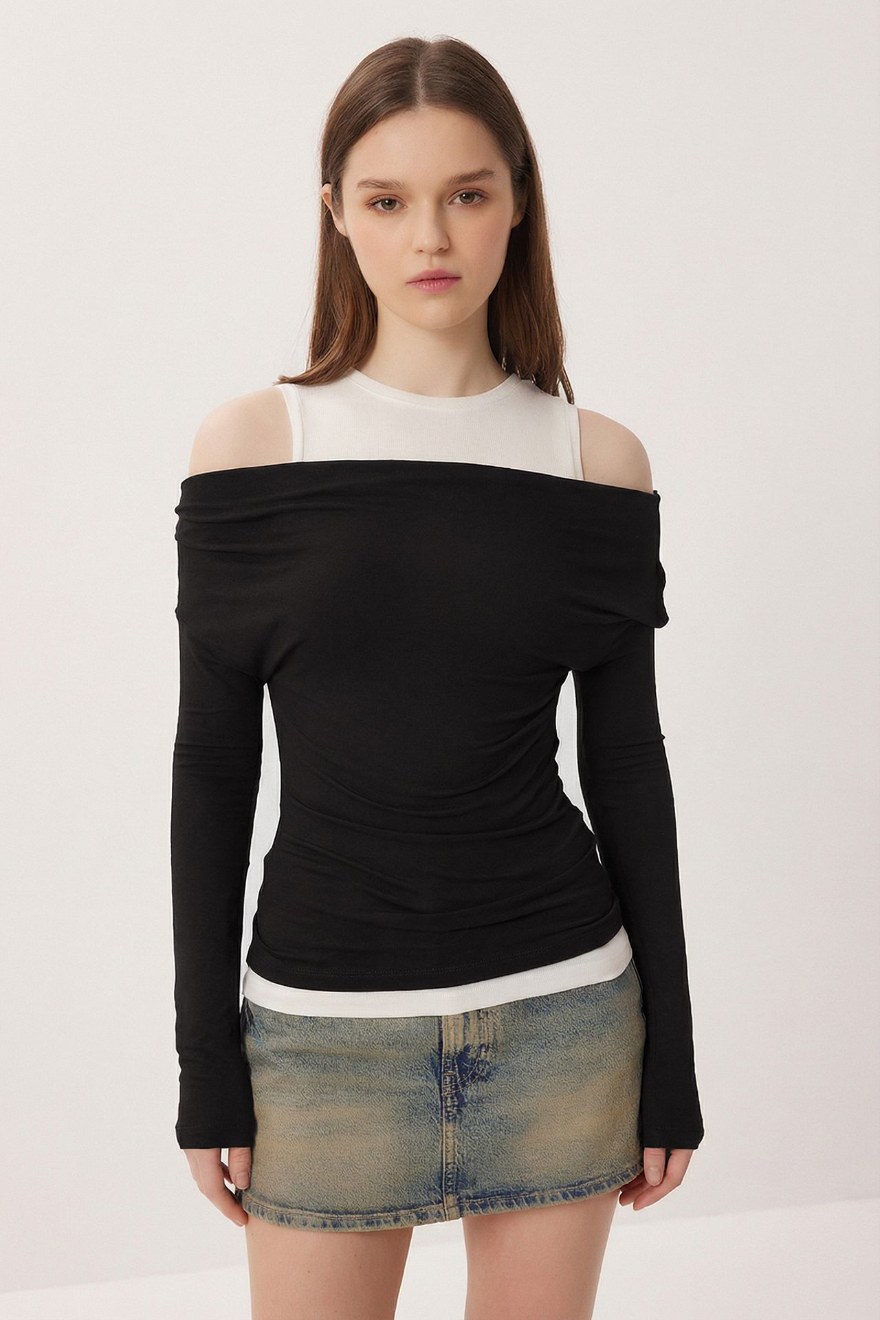 ISTANBUL Cotton Blend Blouse 1