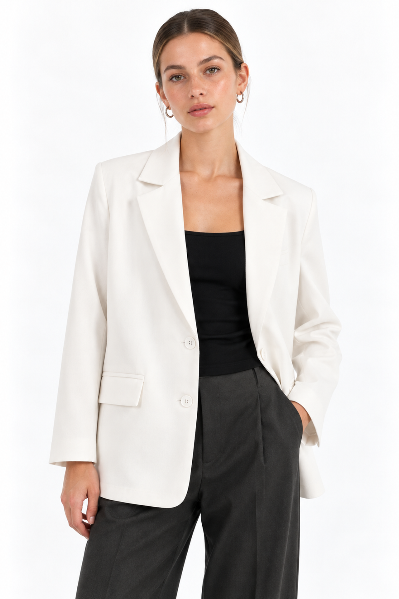 MIXRAY Oversized Blazer 1