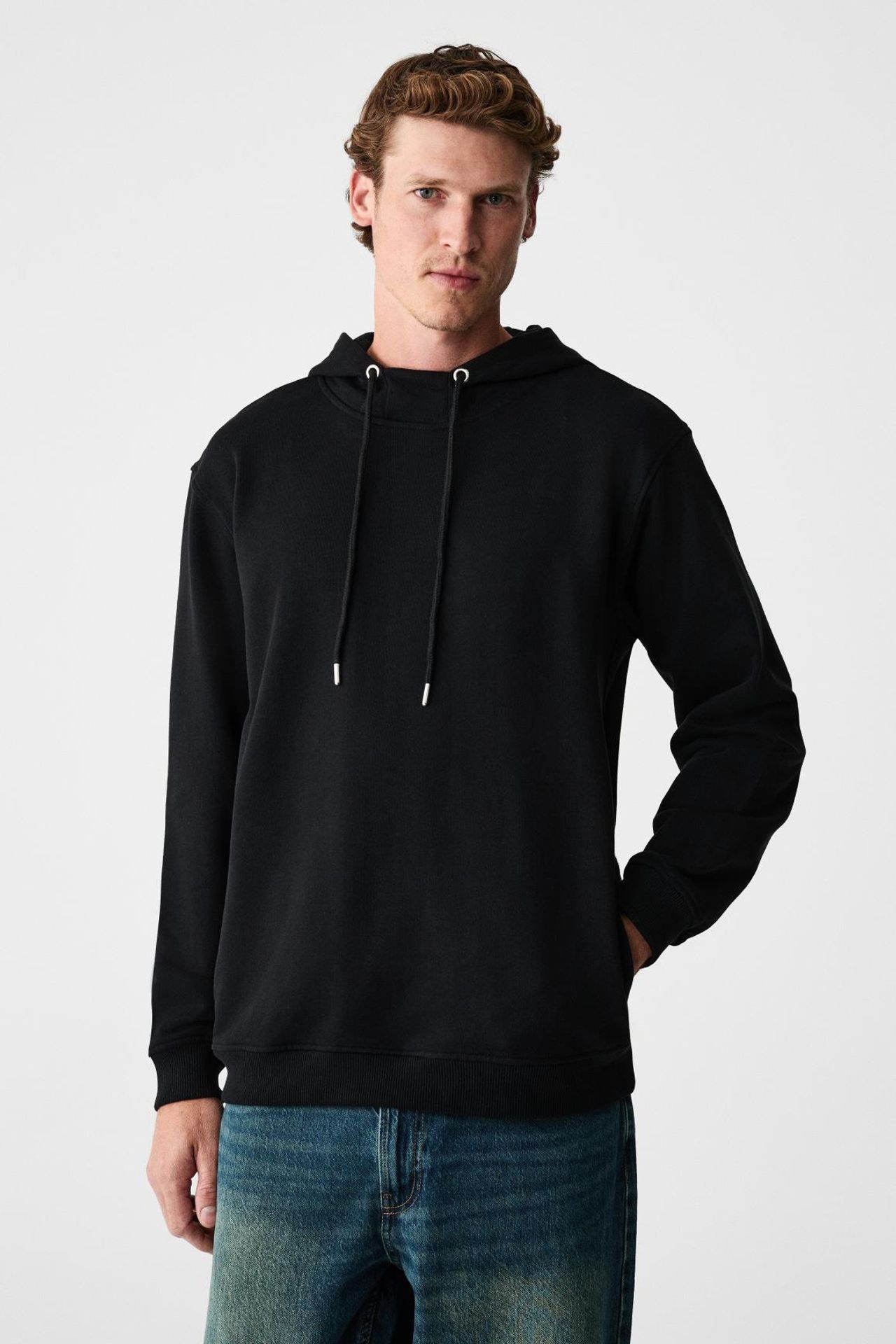 GRIMELANGE Kapüşonlu Cepli Oversize Sweatshirt 3