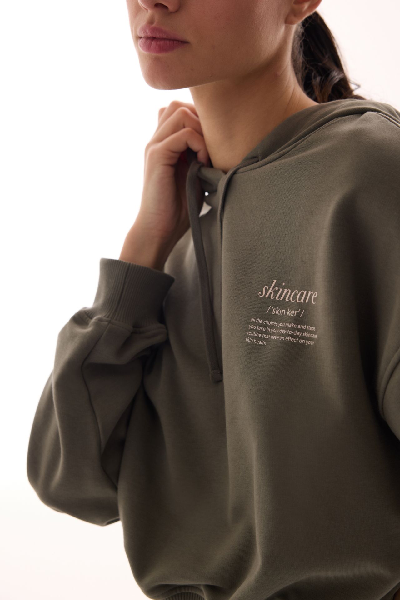 PENTI Hooded Crop Sweatshirt 4