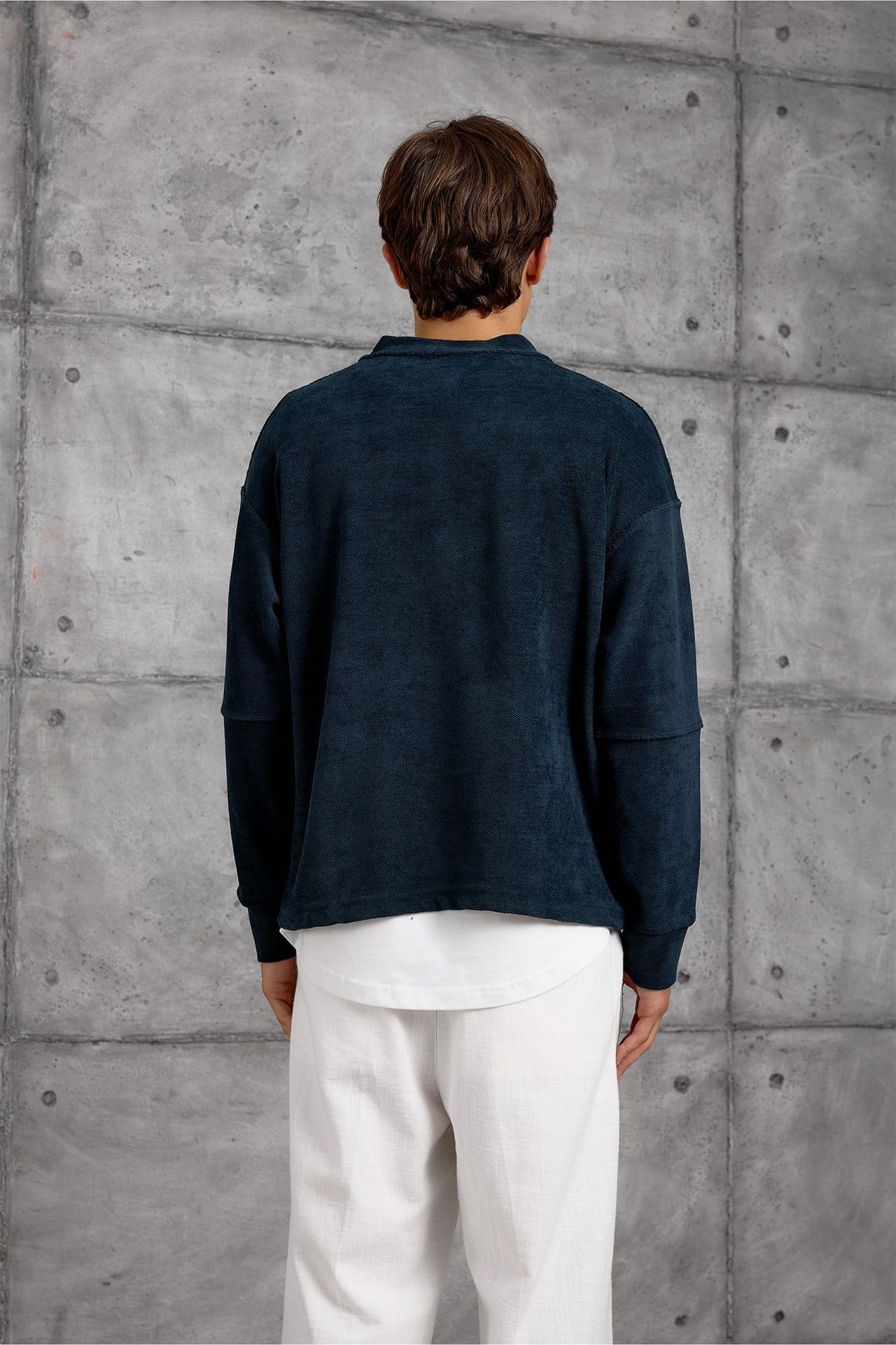 NOMARC Regular Kalıp Bisiklet Yaka Sweatshirt 5