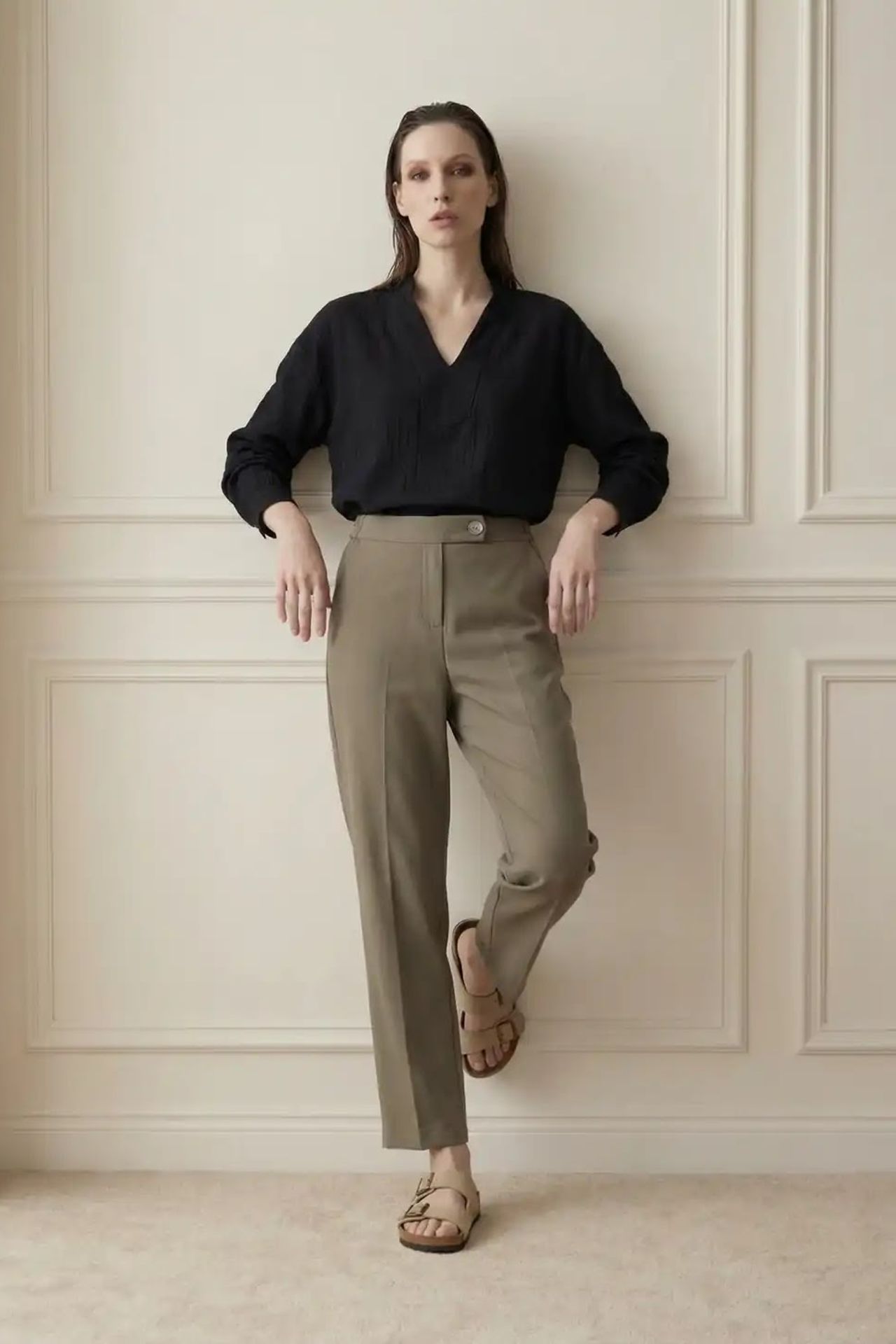 MY FASHION Düz Paça Pantolon 1