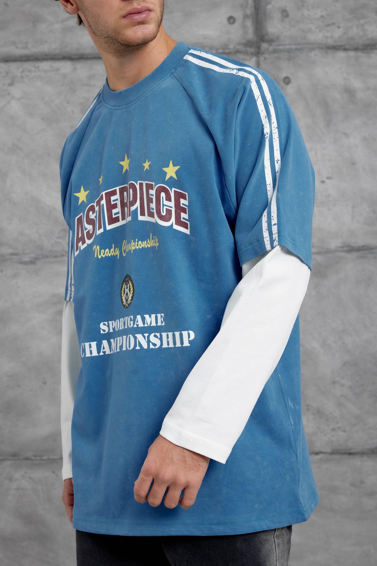 NOMARC Rahat Bisiklet Yaka Uzun Kollu Sweatshirt 2