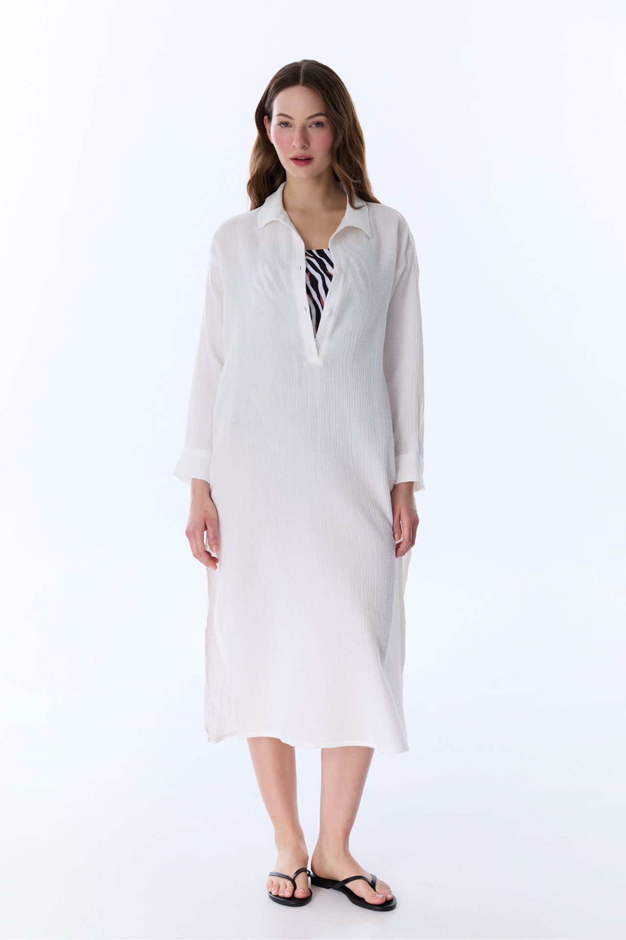 PENTI Bia Long Sleeve Kaftan 1