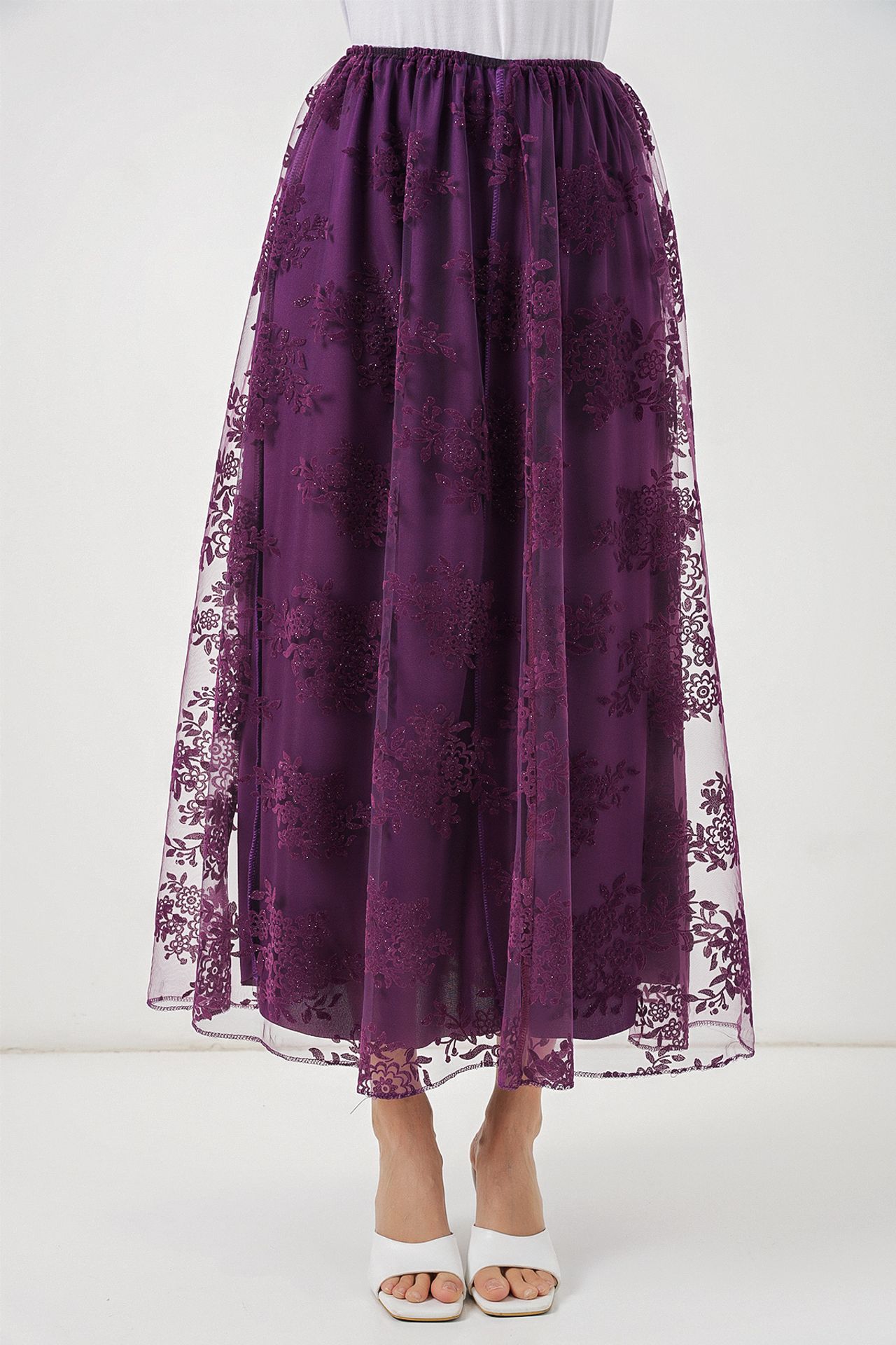 BDART Floral High Waist Maxi Skirt 2