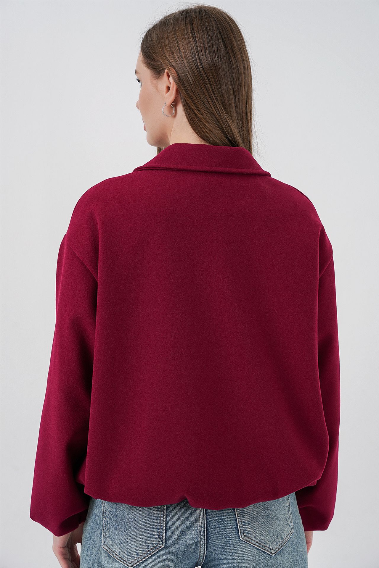 BDART Zippered Bomber Jacket with Pockets