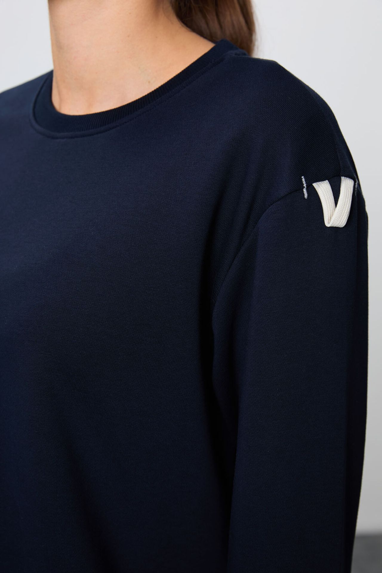 TOMMY Oversized Ribbed Sweatshirt And Pants Set 5