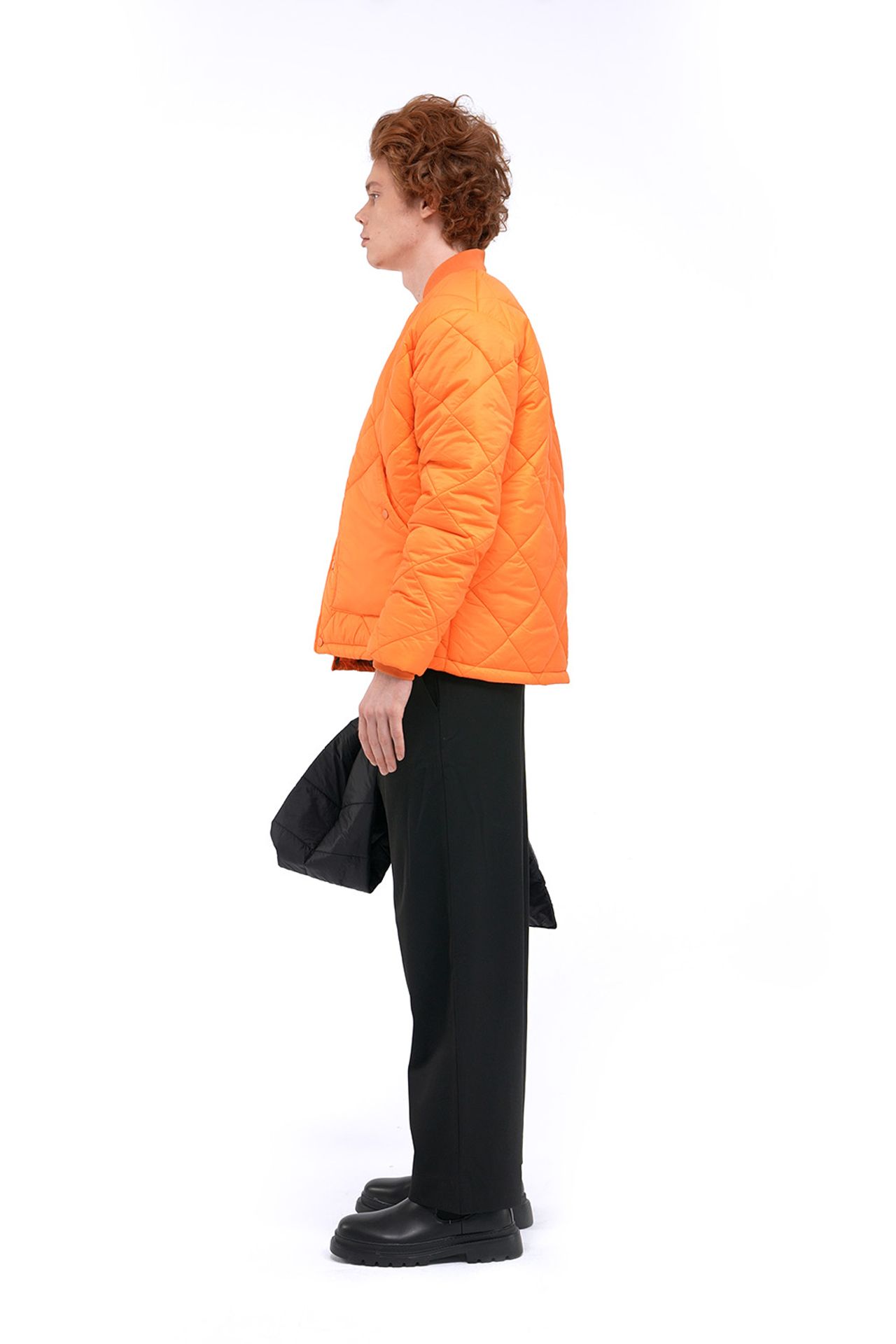 GIESTO Men's Textured Puffer Jacket 2