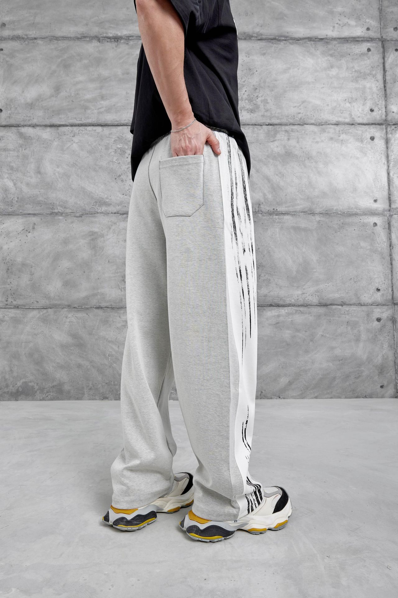 NOMARC Bol Geniş Paça Uzun Jogger Pantolon 3