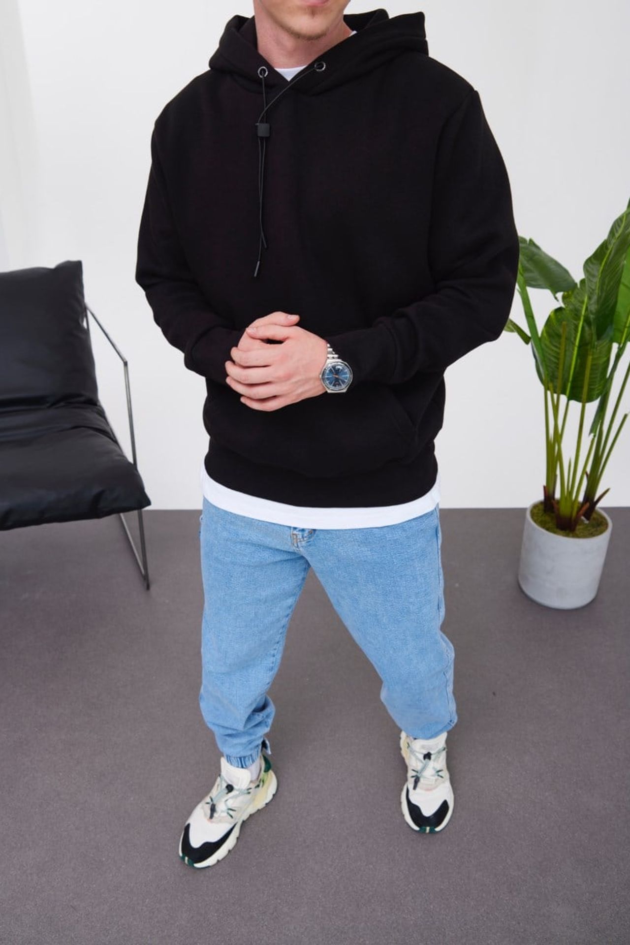 NOMARC Bağ Detaylı Kapüşonlu Sweatshirt 2