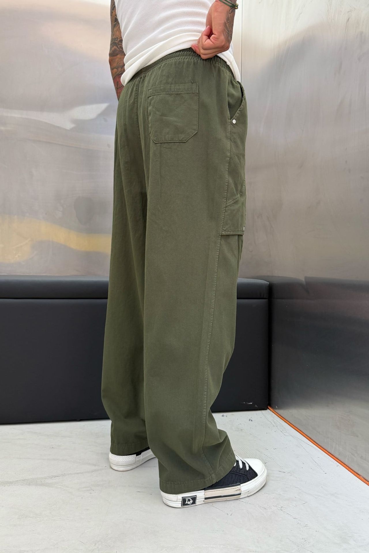 NOMARC Geniş Paça Kargo Pantolon 4