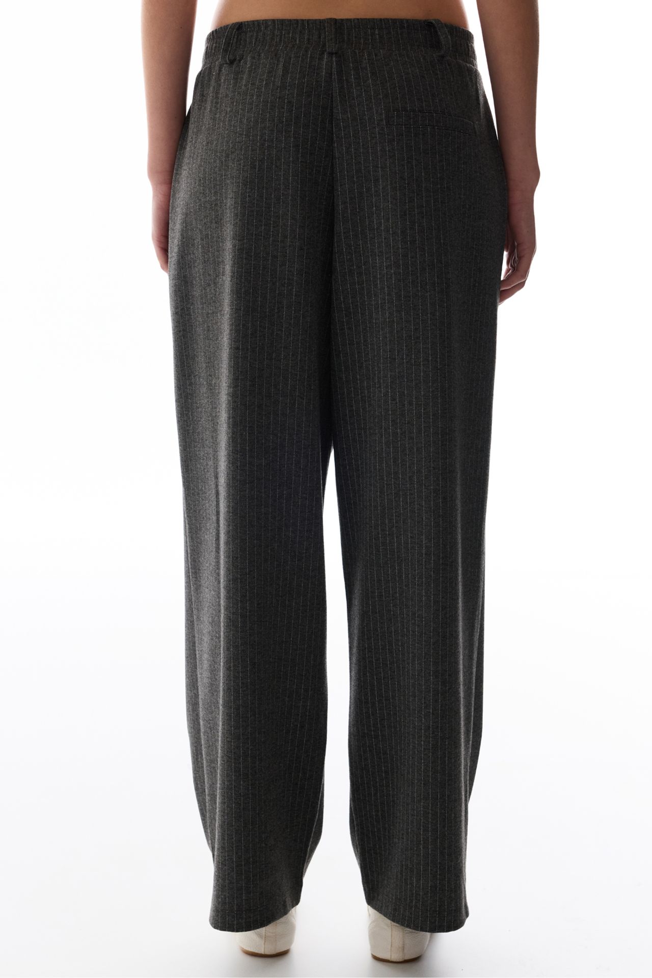 PENTI Striped Wide Leg Trousers 3
