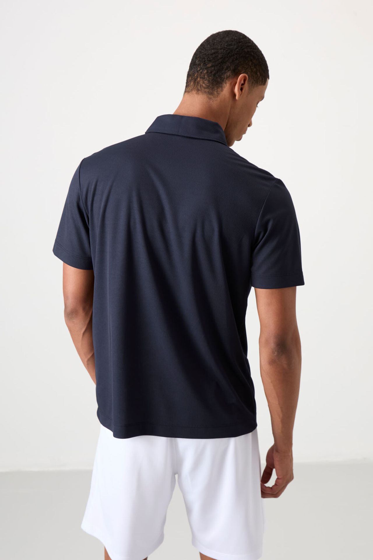 TOMMY Men's Polo Collar Button T-Shirt 6