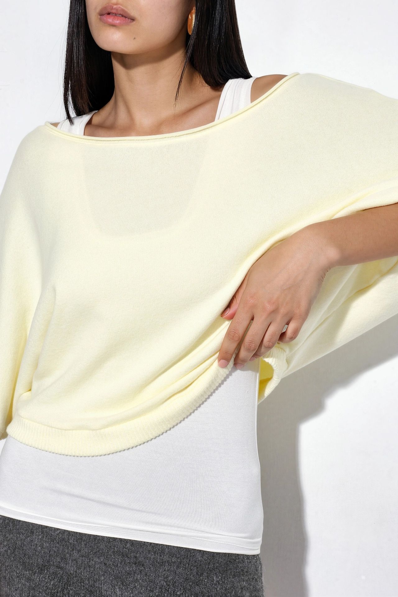 BUSEM Women's Ribbed Crew Neck Jumper 4