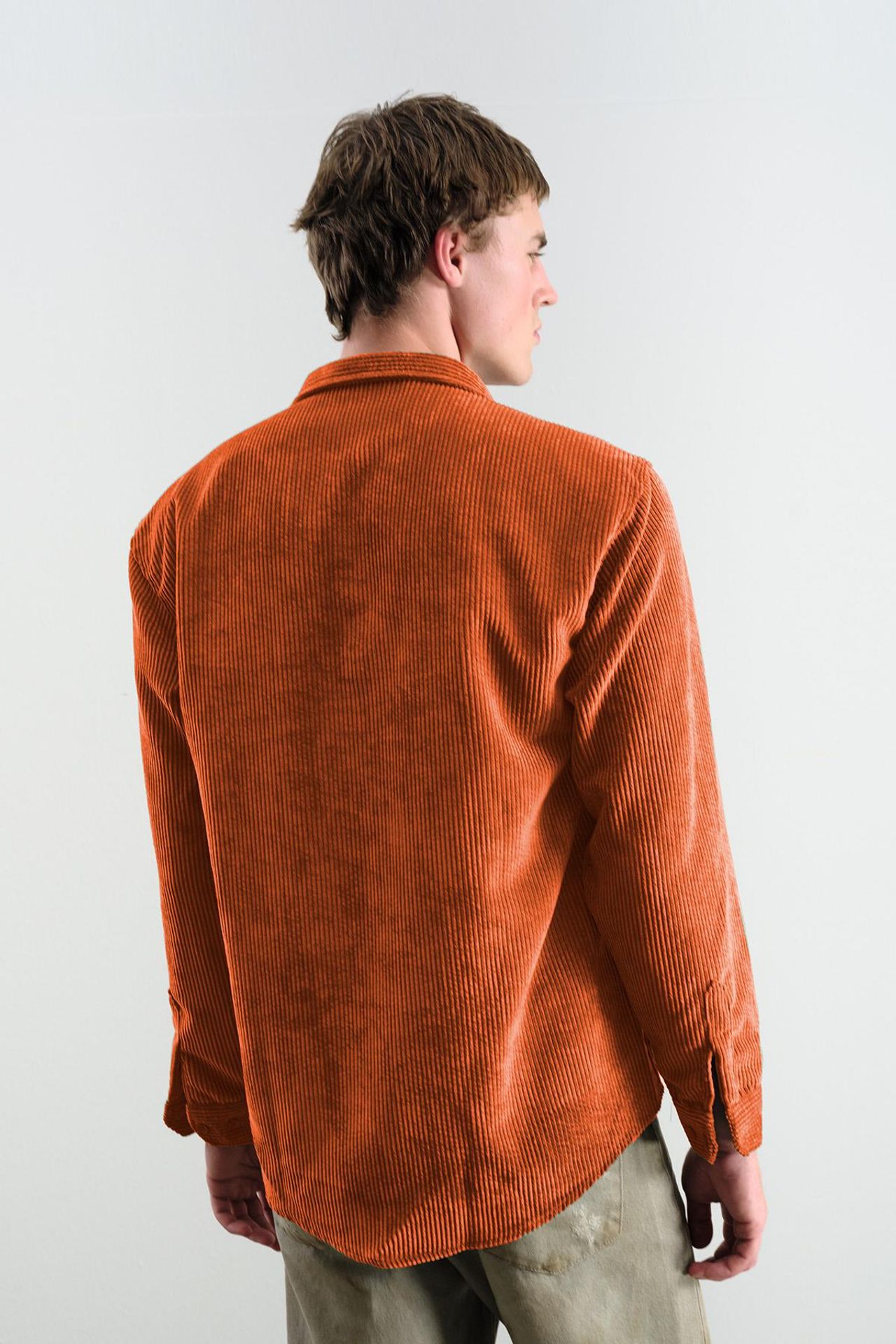 GIESTO Oversized Velvet Shirt 3