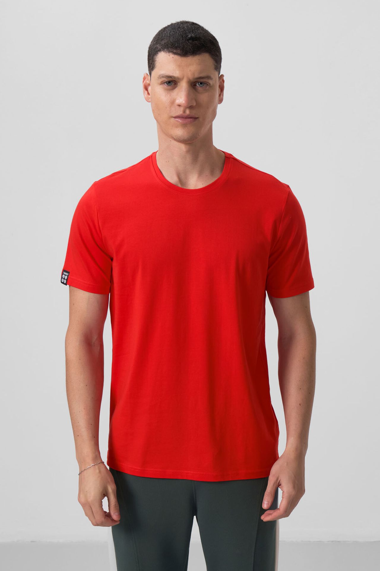 TOMMY Men's Cotton Elastane Crew Neck T-Shirt 2