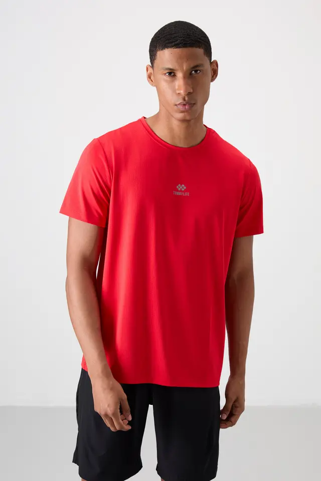 TOMMY Men's Logo Patch Short-Sleeve T-Shirt