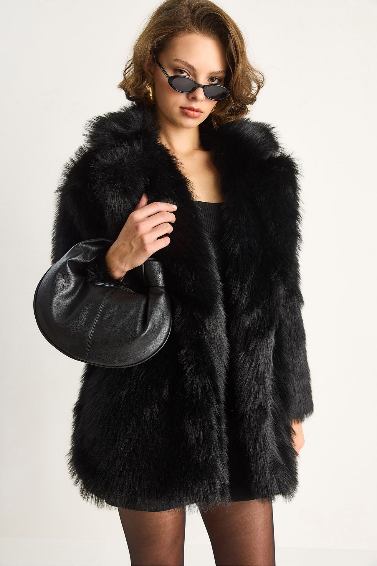 LUCCI Faux Fur Coat