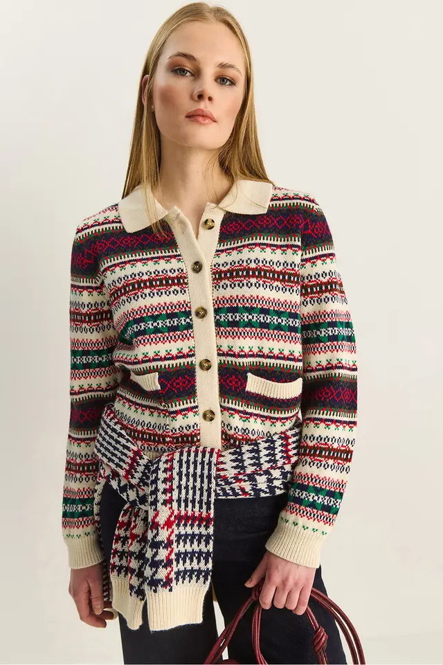 LUCCI Women's Knit Cardigan