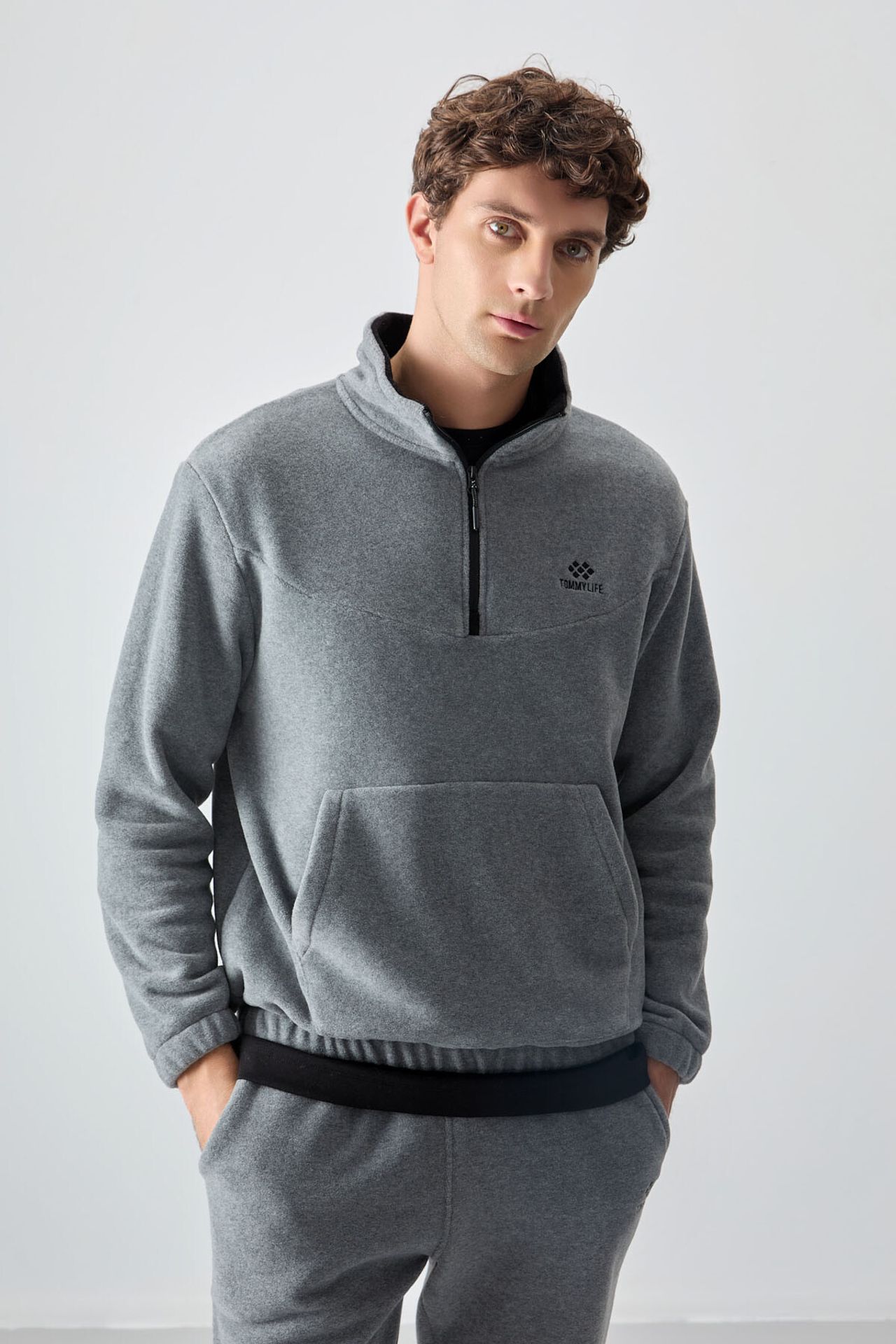 TOMMY Men's Two-piece Plush Tracksuit 2