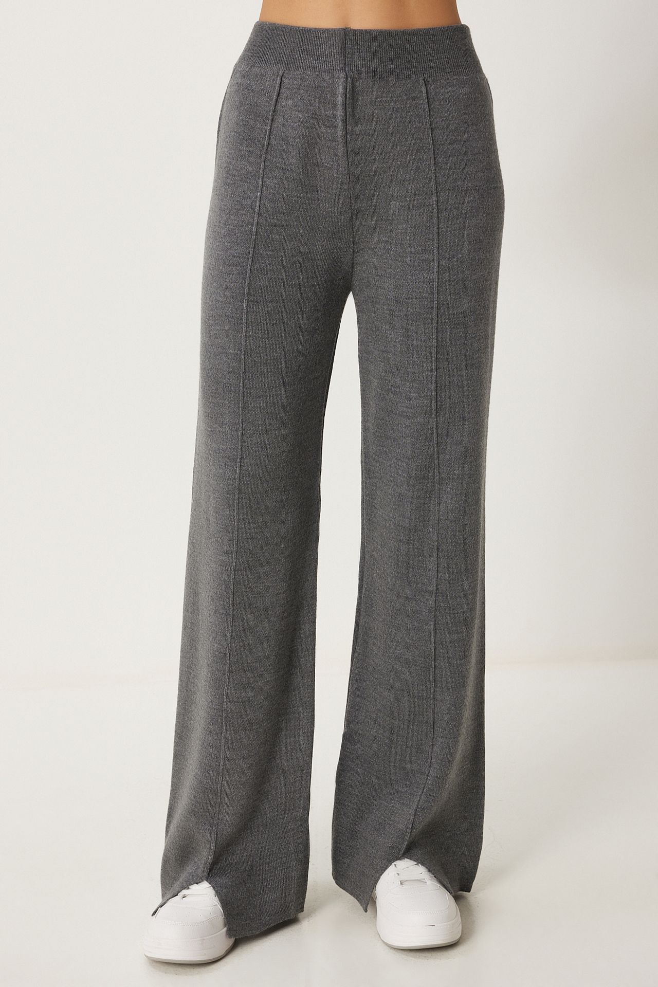 ISTANBUL Rib Detailed Knitted Two-Piece Set