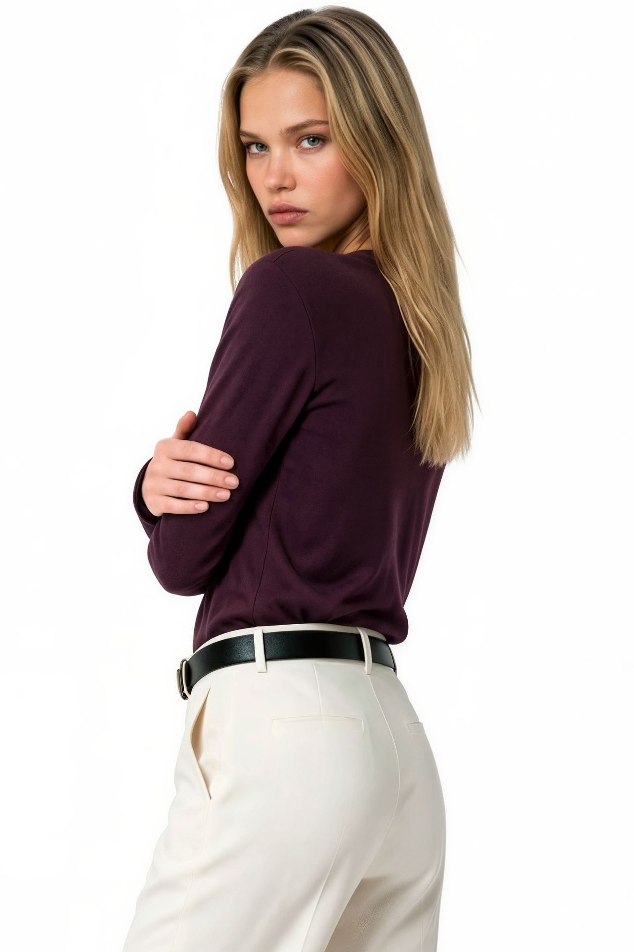 BUSEM Cotton Stretch Blouse 3