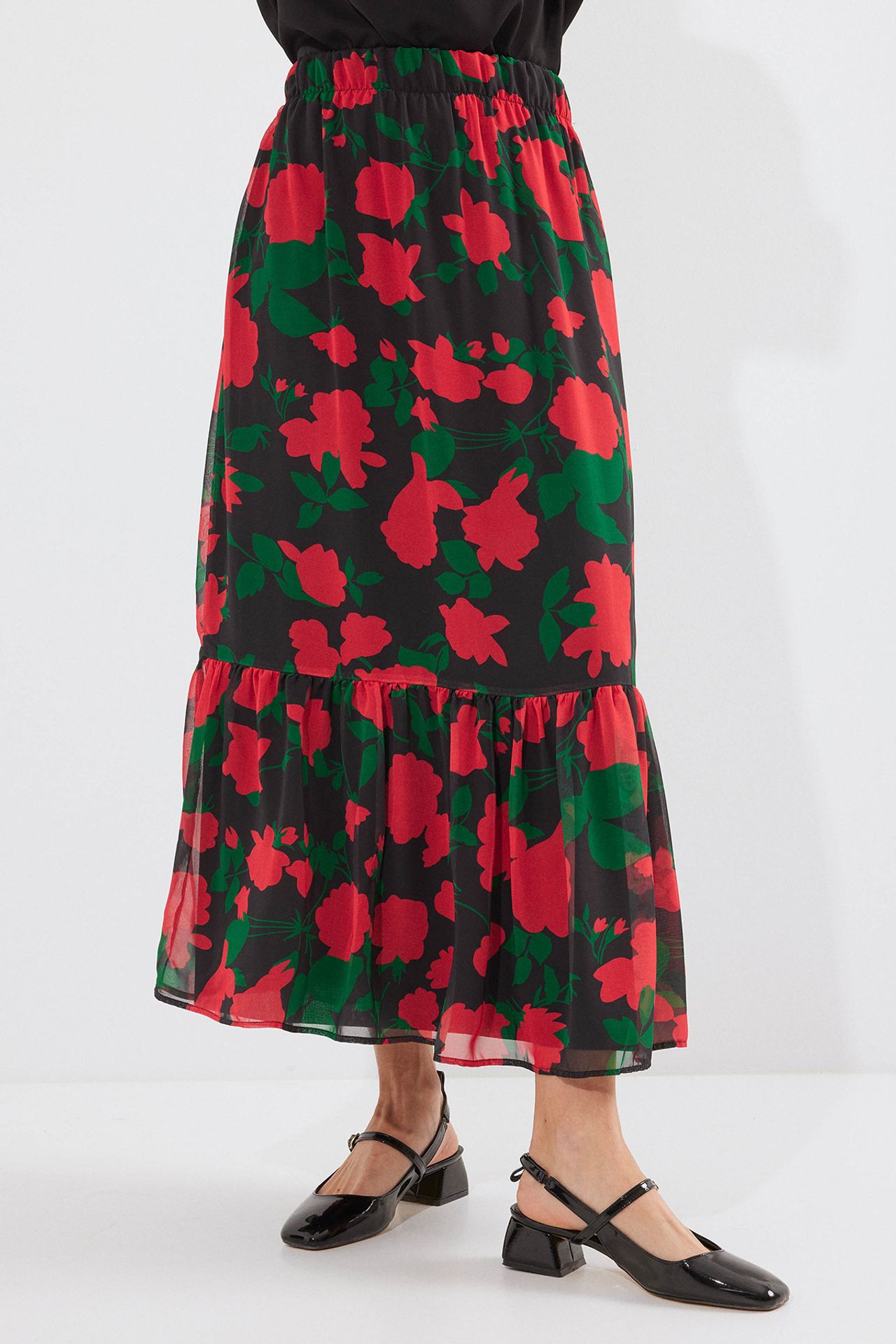 BDART Floral Print Maxi Skirt 2