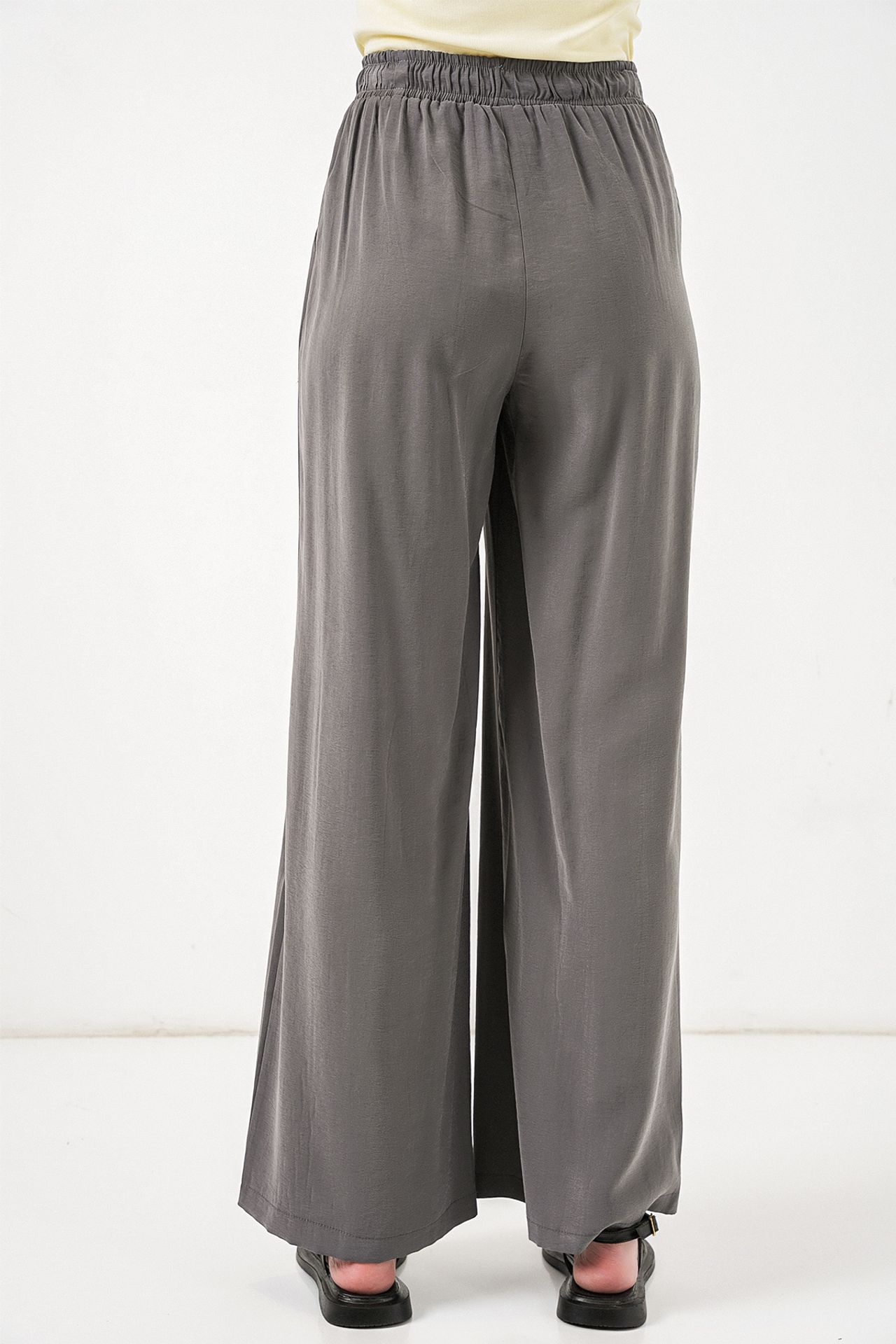 BDART Wide Leg Trousers with Elastic Waist 6