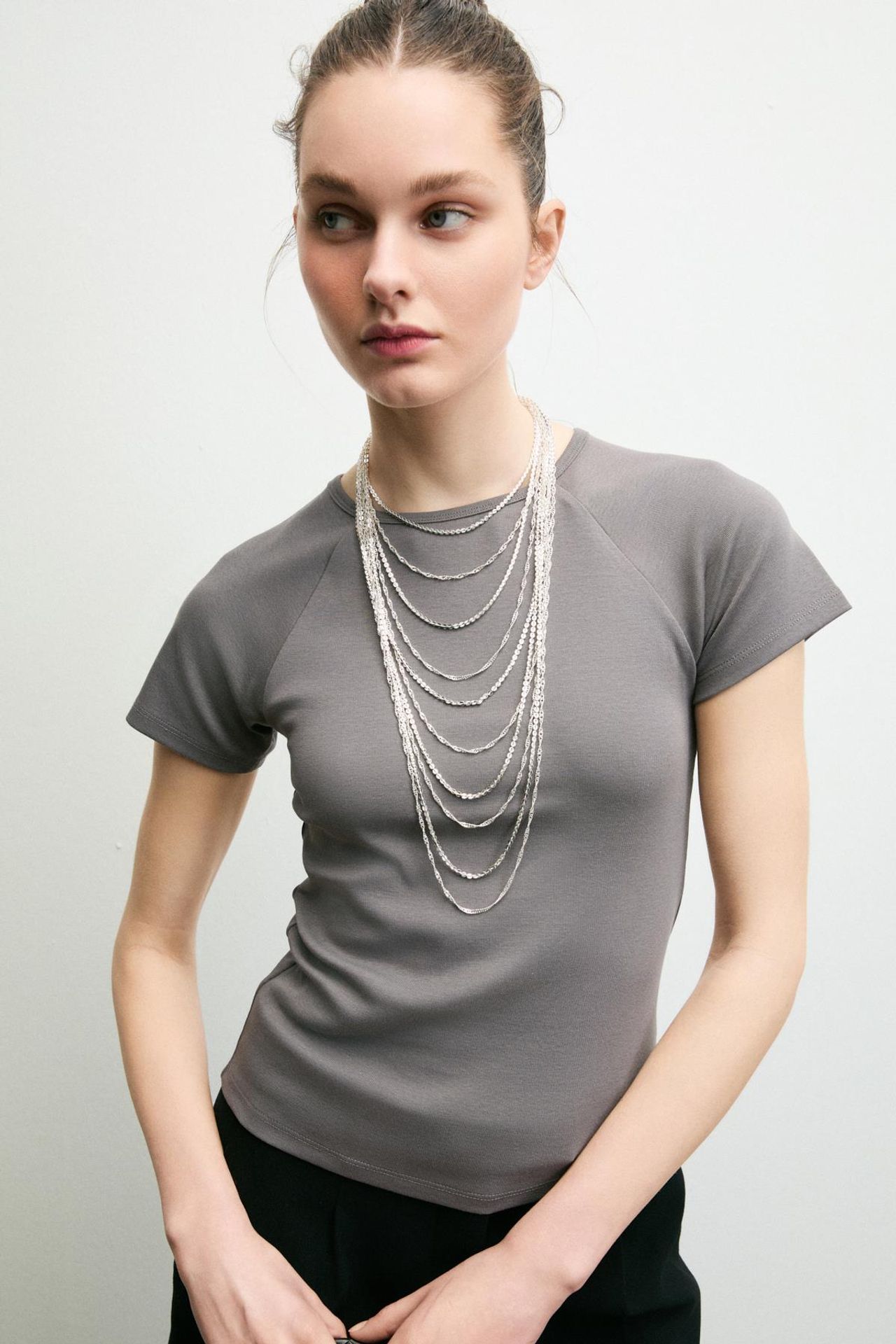GRIMELANGE Slim Fit Crew Neck T-Shirt 4