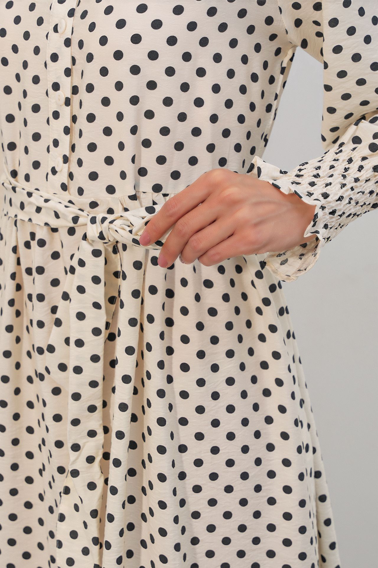 BDART Paisley Belted Midi Shirt Dress 5
